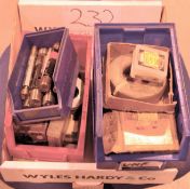 Two Boxes of Ring Thread Gauges and Thread Gauges (As Photgraphed)