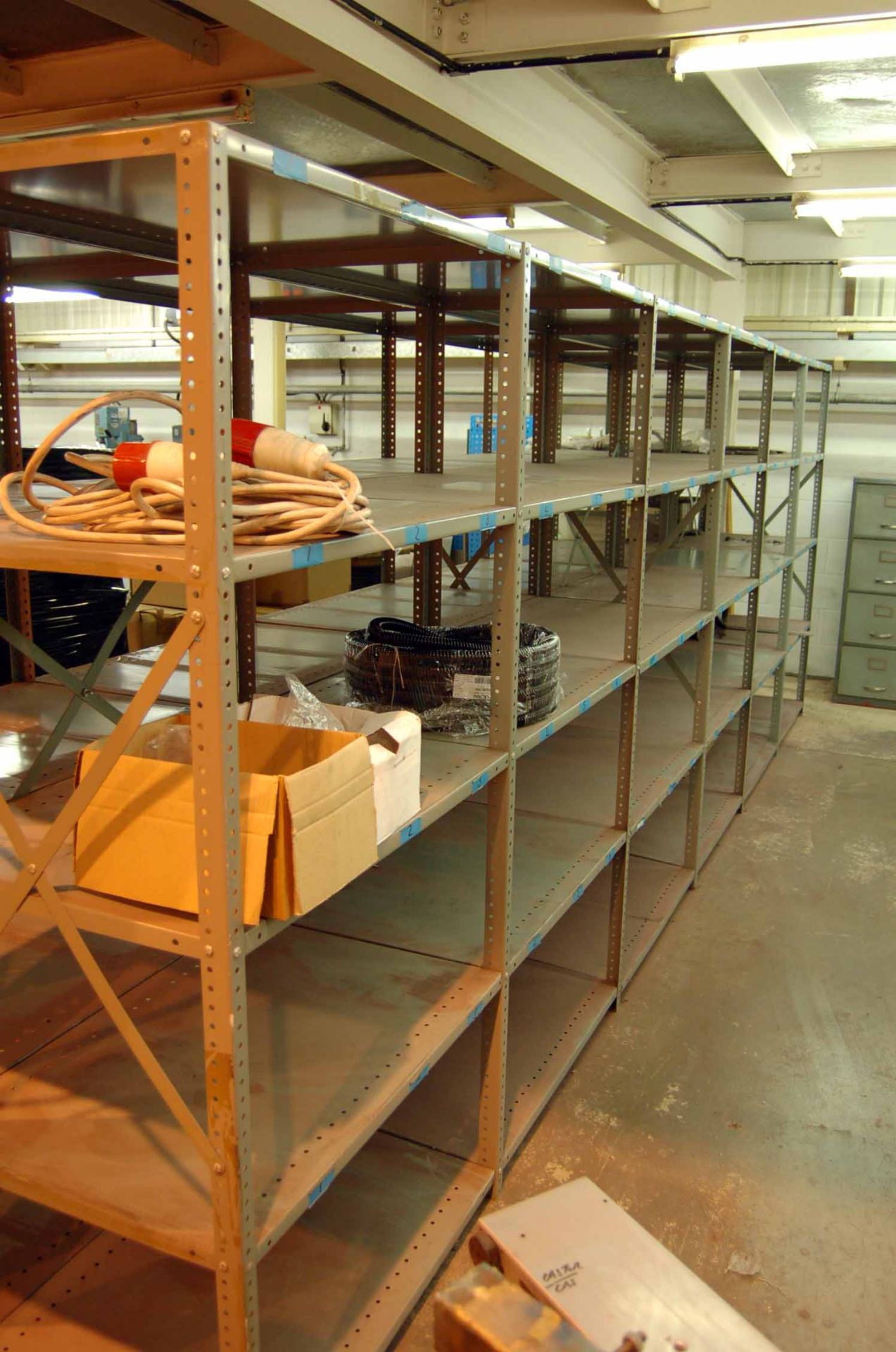 12 Bays of 2m x 1m Bolt Together Steel Racking - Image 2 of 2