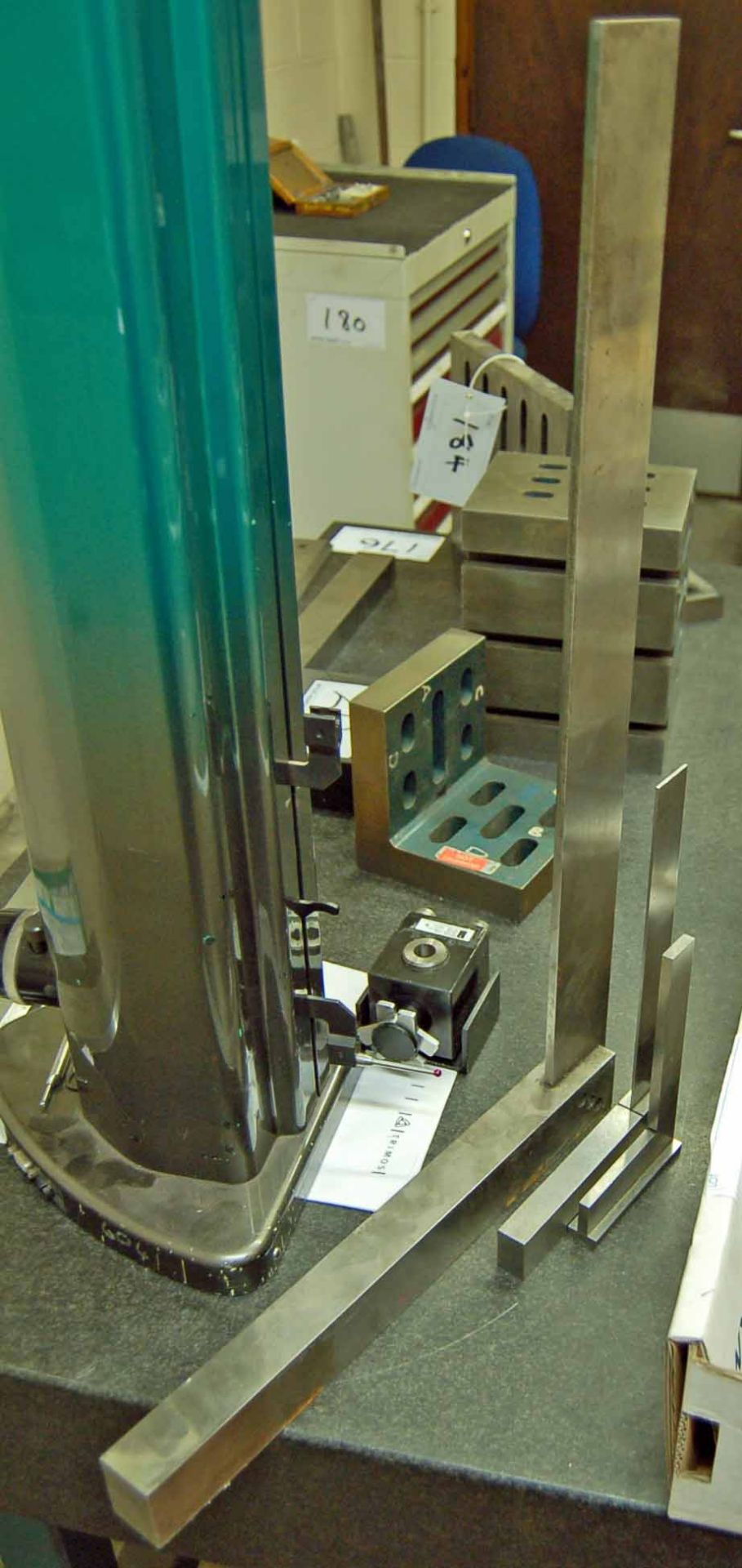 Three Set Squares, Three V-Blocks and Eight Workpiece Clamps, Two Adjustable Bevel Gauges (As - Image 2 of 2