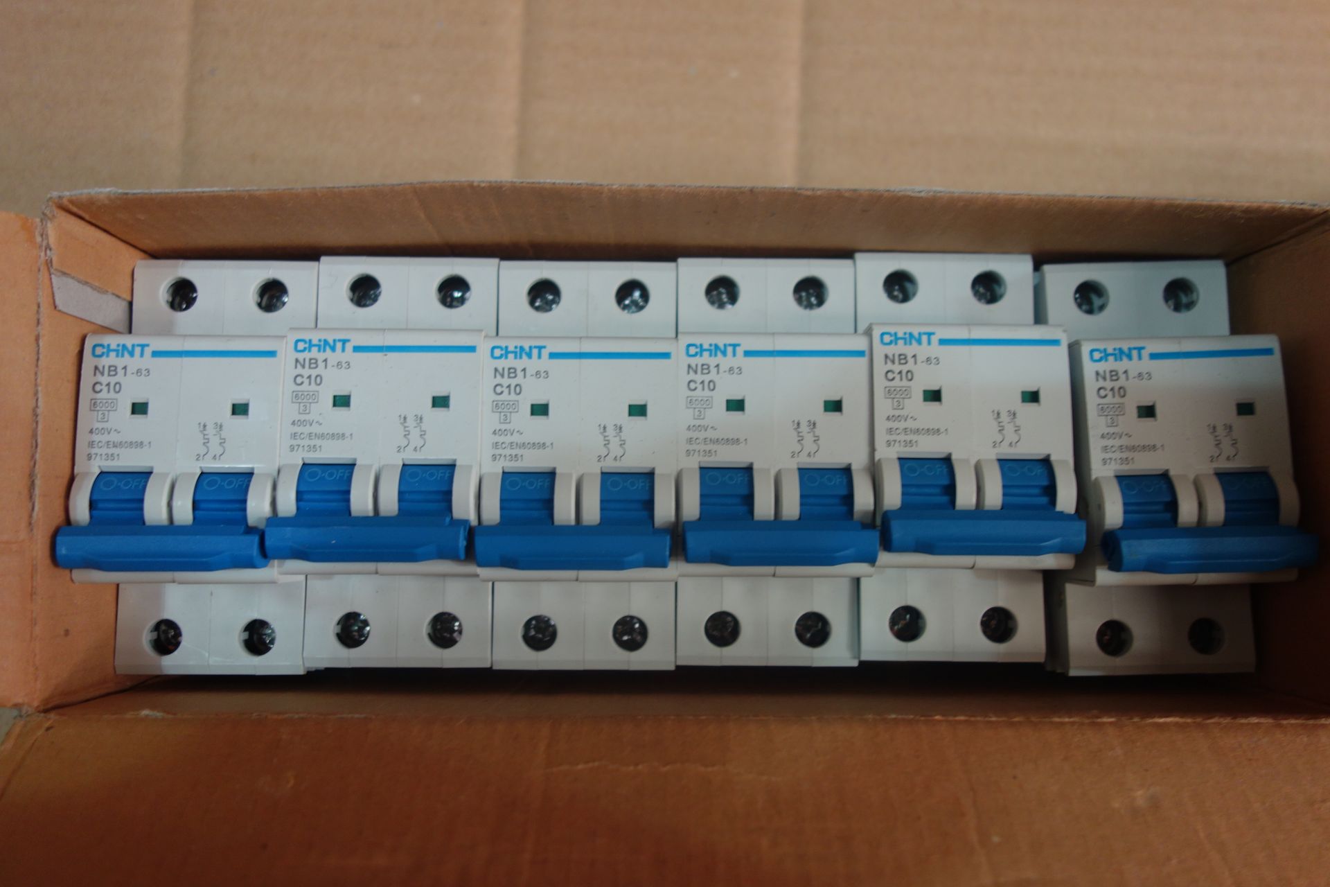 100 X CHINT NB1-63 16A MCBS Type C 2P