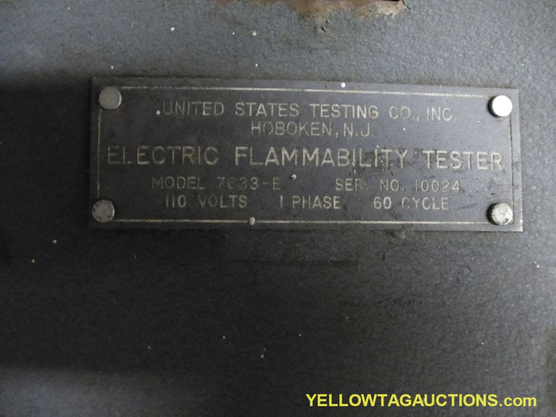 Lot of (2) US Testing Electro Mechanical Flammability Testers|Location: Charlotte, NC - Image 5 of 9