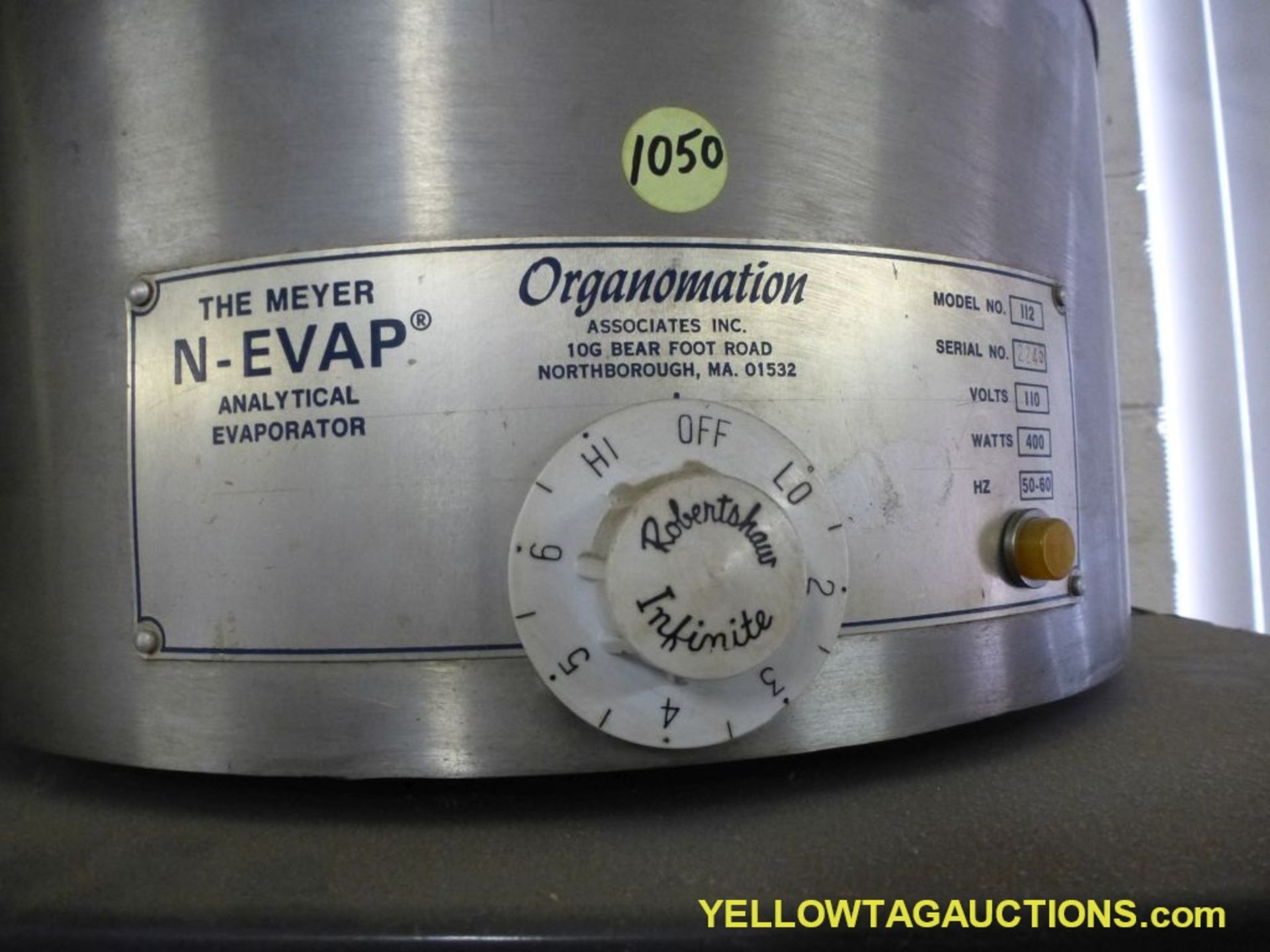 Meyer N-Evap Analytical Nitrogen Evaporator|Model No. 112Location: Charlotte, NC - Image 4 of 5