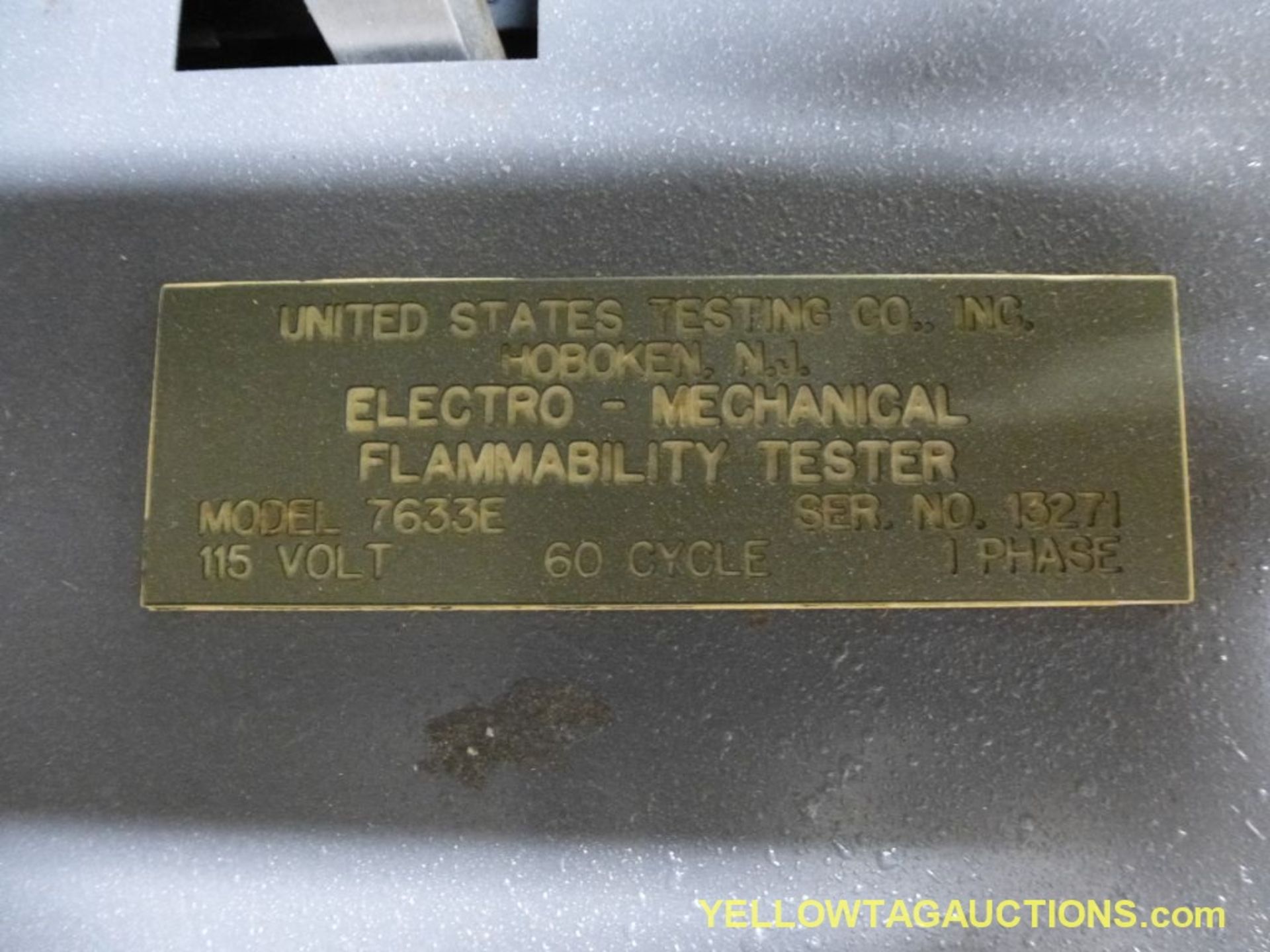 Lot of (2) US Testing Electro Mechanical Flammability Testers|Location: Charlotte, NC - Image 9 of 9