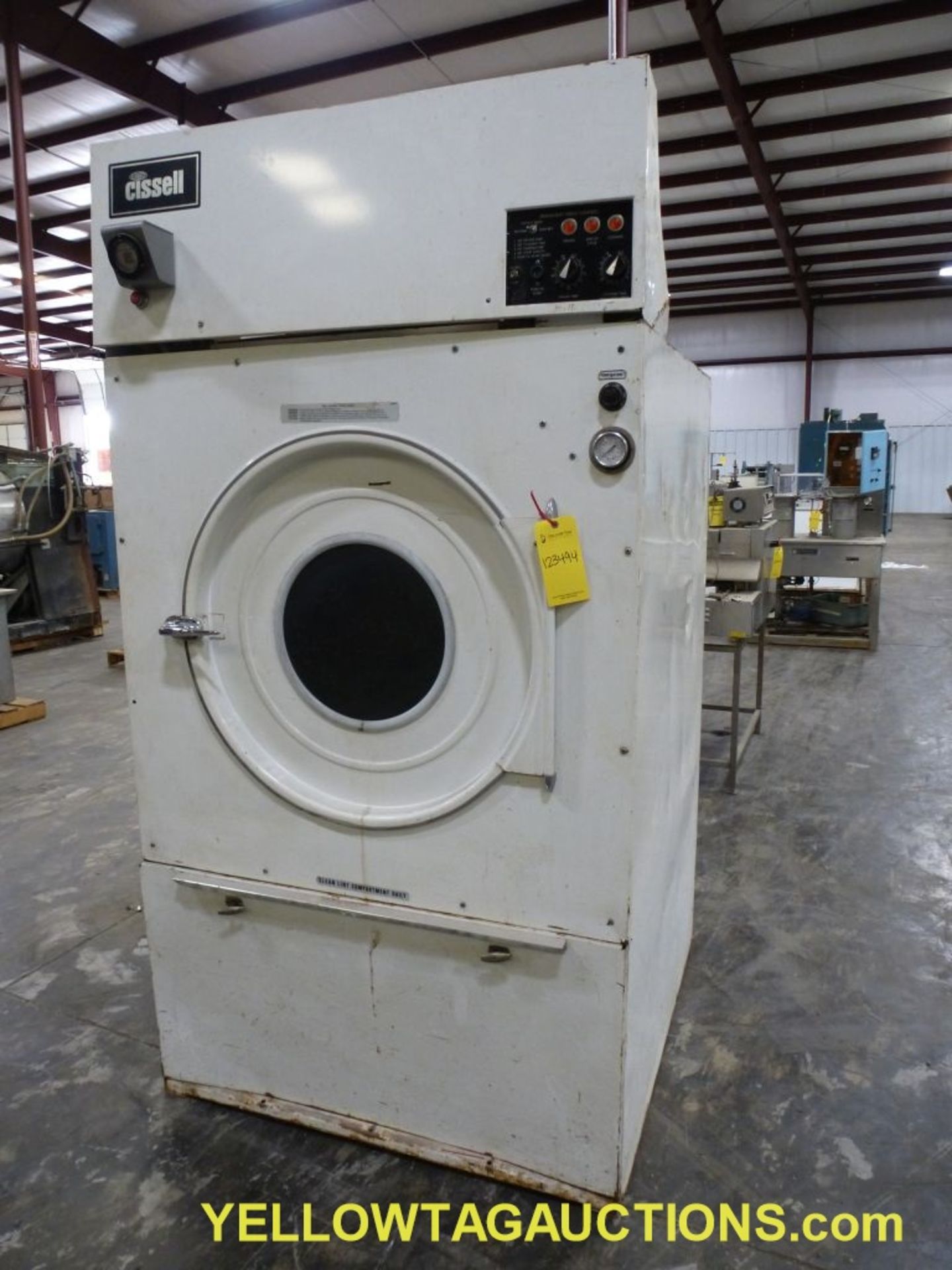 Cissell Dryer|110 lb CapacityNatural GasLocation: YTA Warehouse