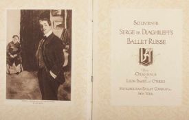 SOUVENIR SERGE DE DIAGHILEFF'S BALLET RUSSE, with Originals by Léon Bakst and Others, Metropolitan