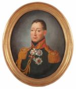 PORTRAITMALER M.19.JH., "Bildnis Zar Alexander II", Öl/Lwd., 77 x 62, rest., R. 22.00 % buyer's