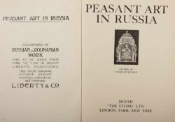 HEFT PEASANT ART IN RUSSIA, edited by Charles Holme, The Studio, London, 1912, mit zahlreichen,