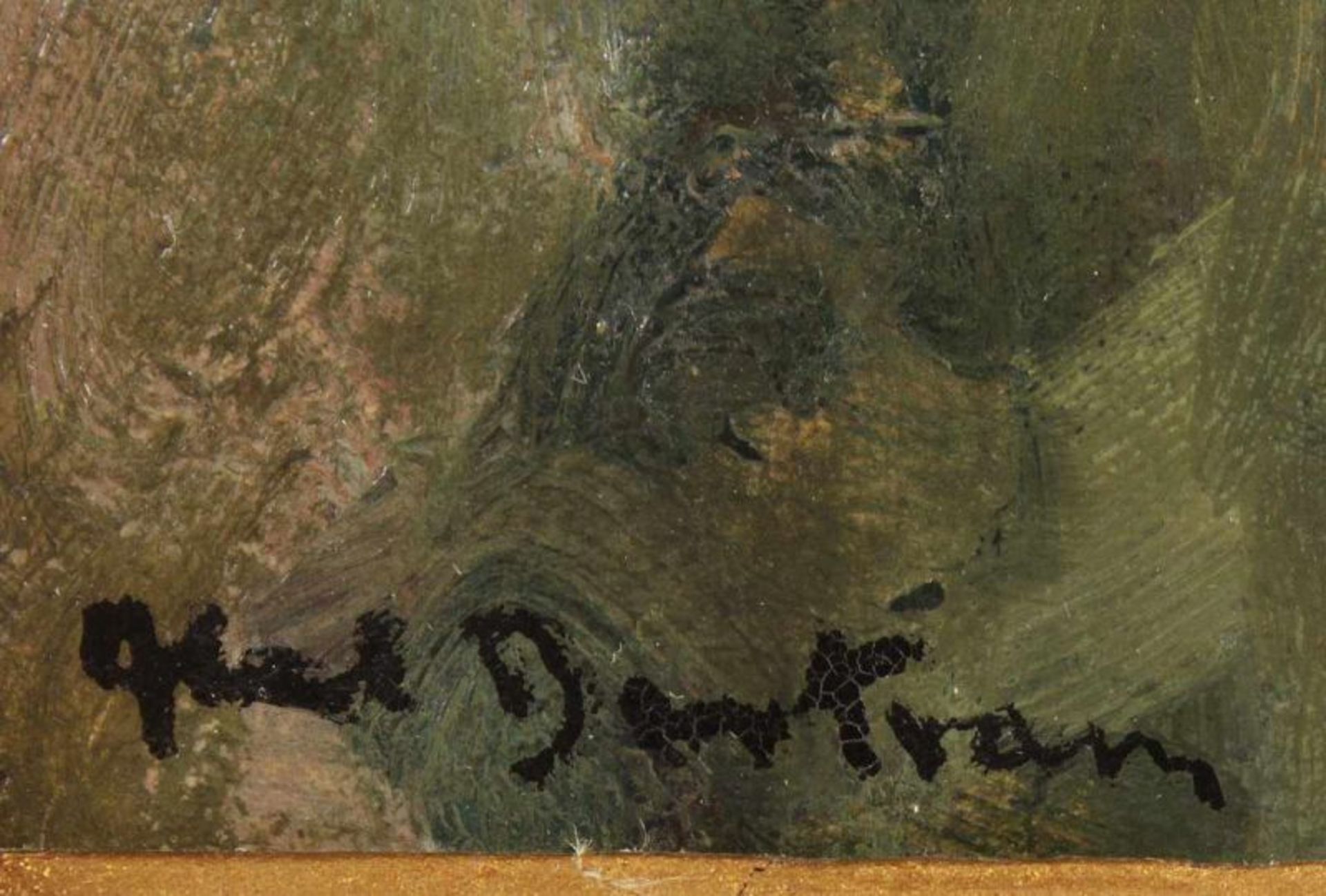 BERTRAM, Abel (1871-1954), "Portrait eines Mädchens", Öl/Malkarton, 27 x 22, unten links signiert, - Image 2 of 3