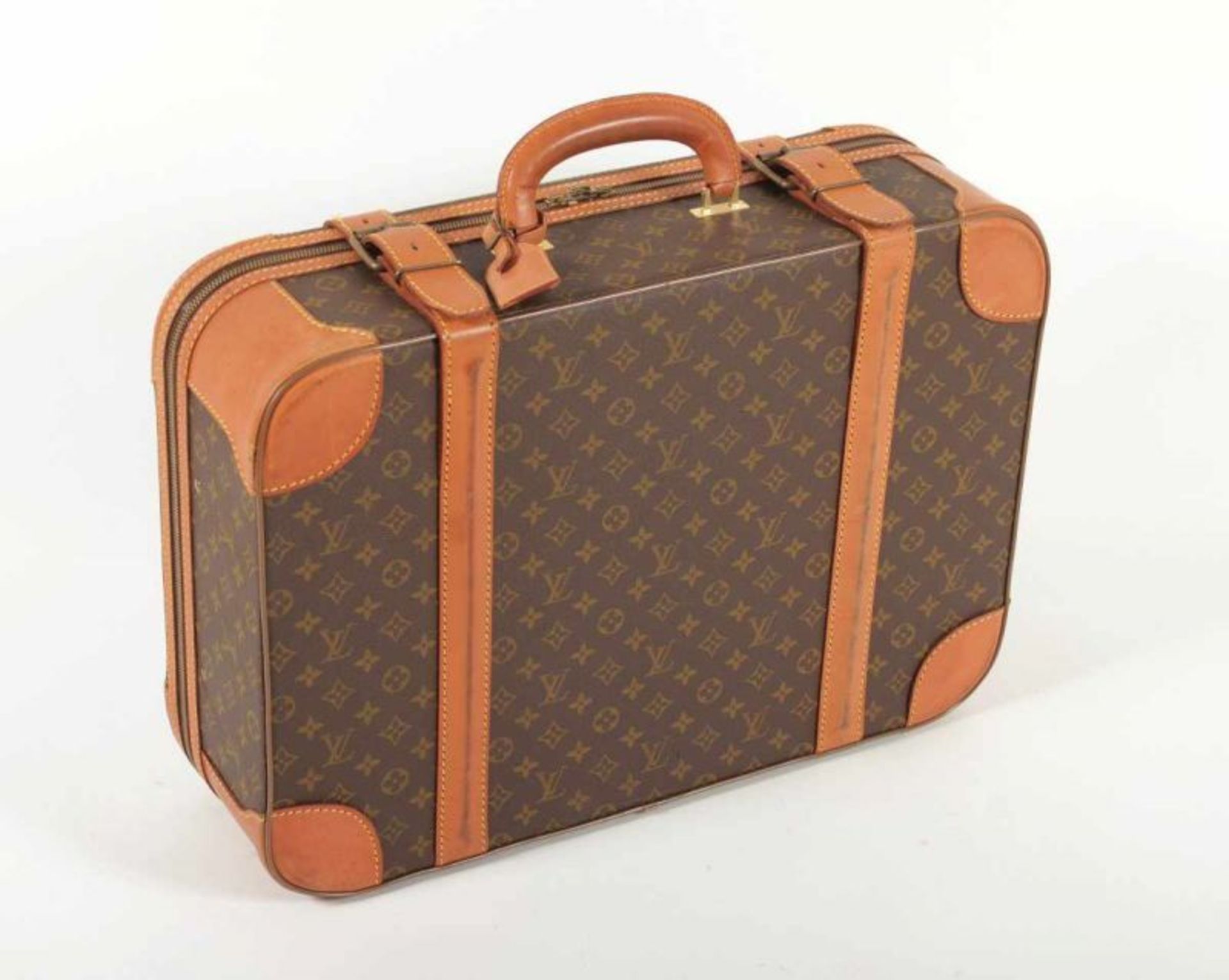 KOFFER, Leder, 42 x 59, LOUIS VUITTON 22.00 % buyer's premium on the hammer price 19.00 % VAT on - Image 3 of 3