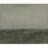 BRANDENBERG, Wilhelm (1889-1975), "Niederrheinlandschaft", Öl/Lwd., 50,5 x 60, unten rechts signiert