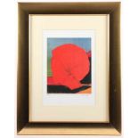 ERNST, Max, "Rote Blume I", Original-Farblithografie, 24 x 19, 1960, Probeabzug, handsigniert, WV