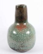 VASE, Steinzeug, H 32, am Boden sign., Kabelloch 22.00 % buyer's premium on the hammer price19.