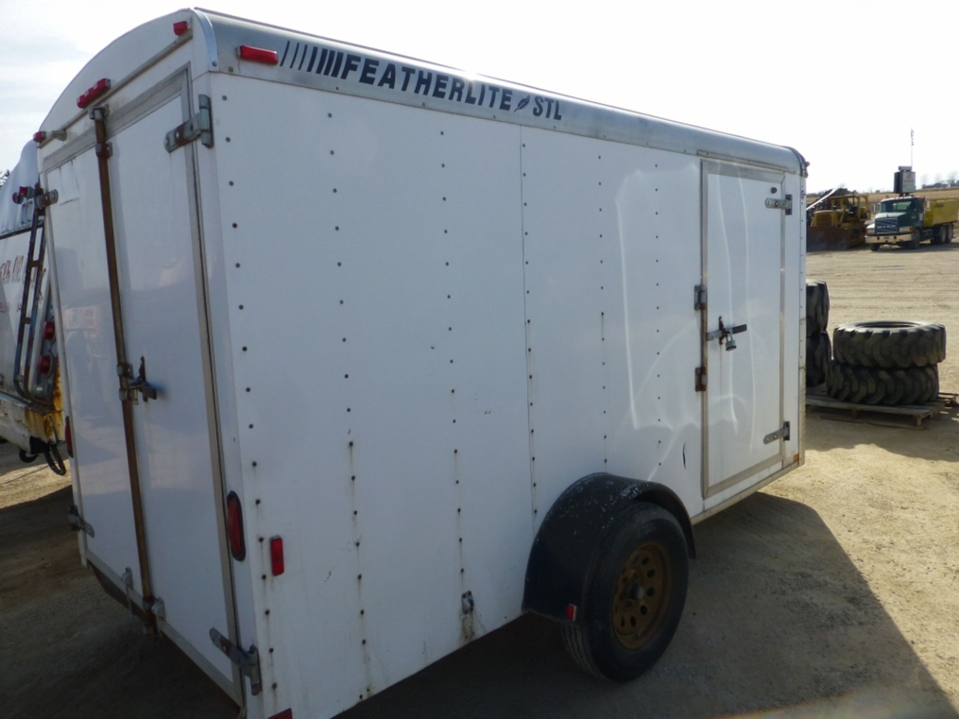 1998 Featherlight 12' Utility trailer - Image 9 of 10