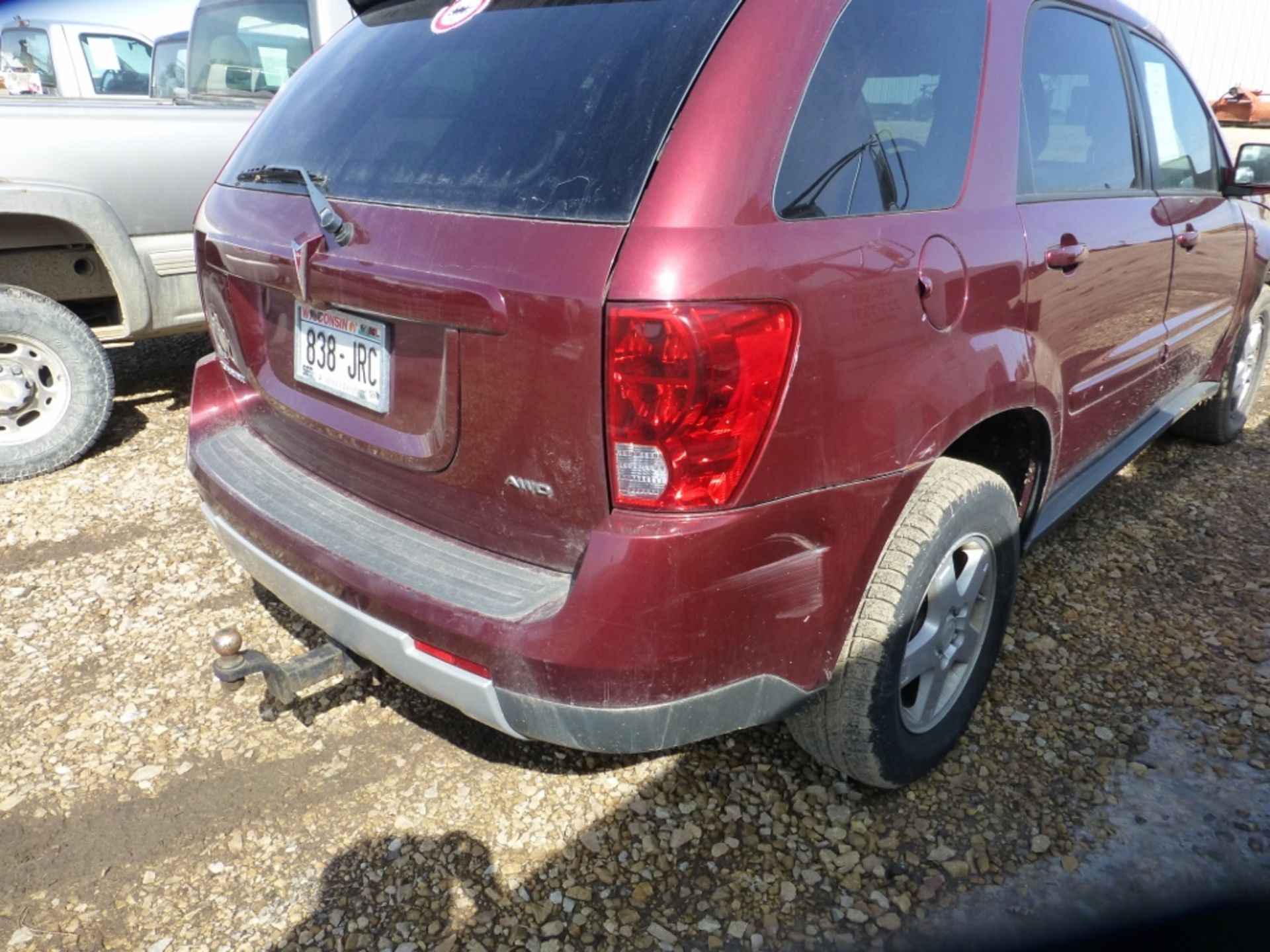 2009 Pontiac Torrent, 130,131 unverified miles. Automatic, AWD, runs and drives, check engine and - Image 10 of 13