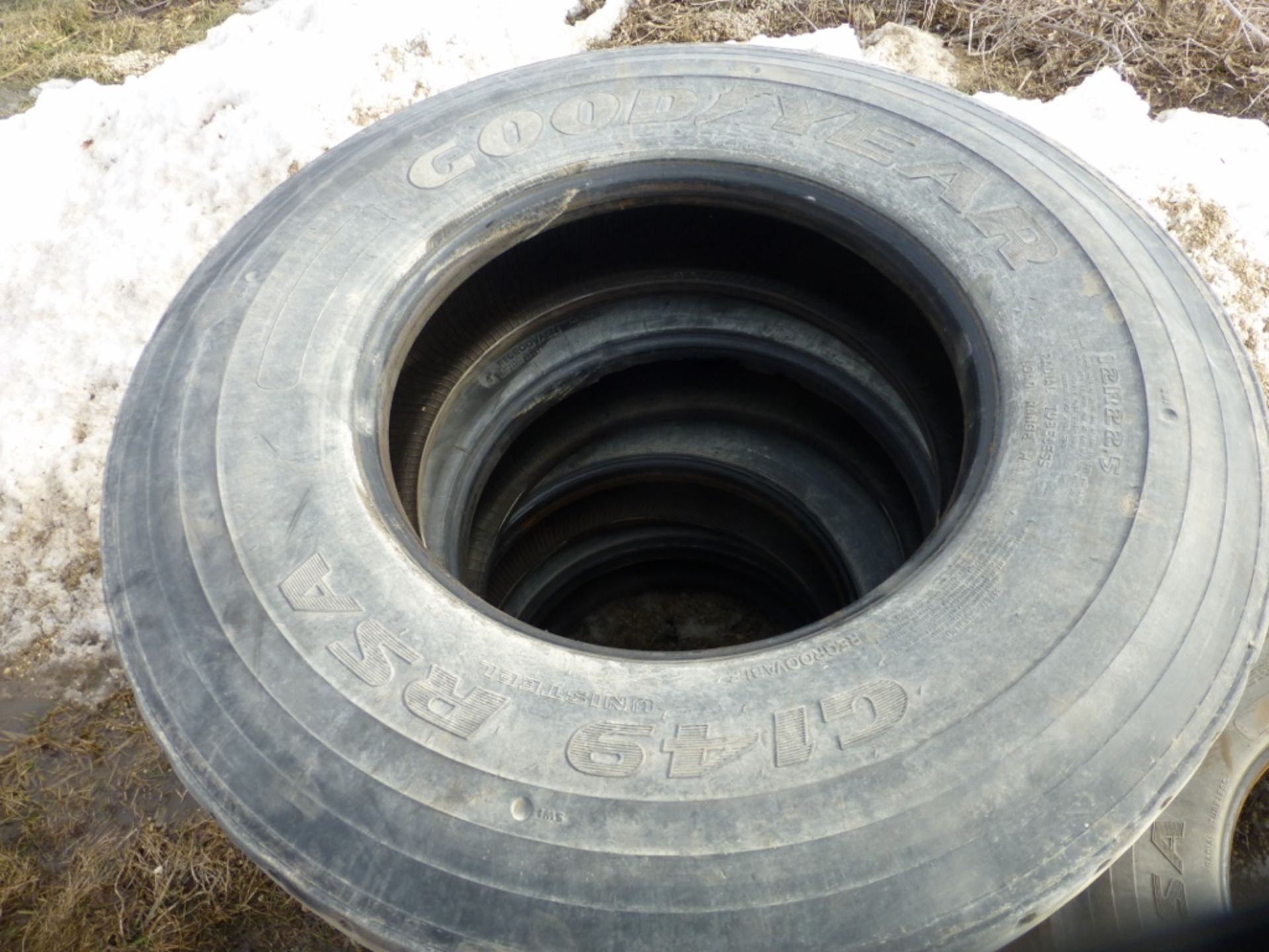 (4) 12R22.5 tires - Image 2 of 2