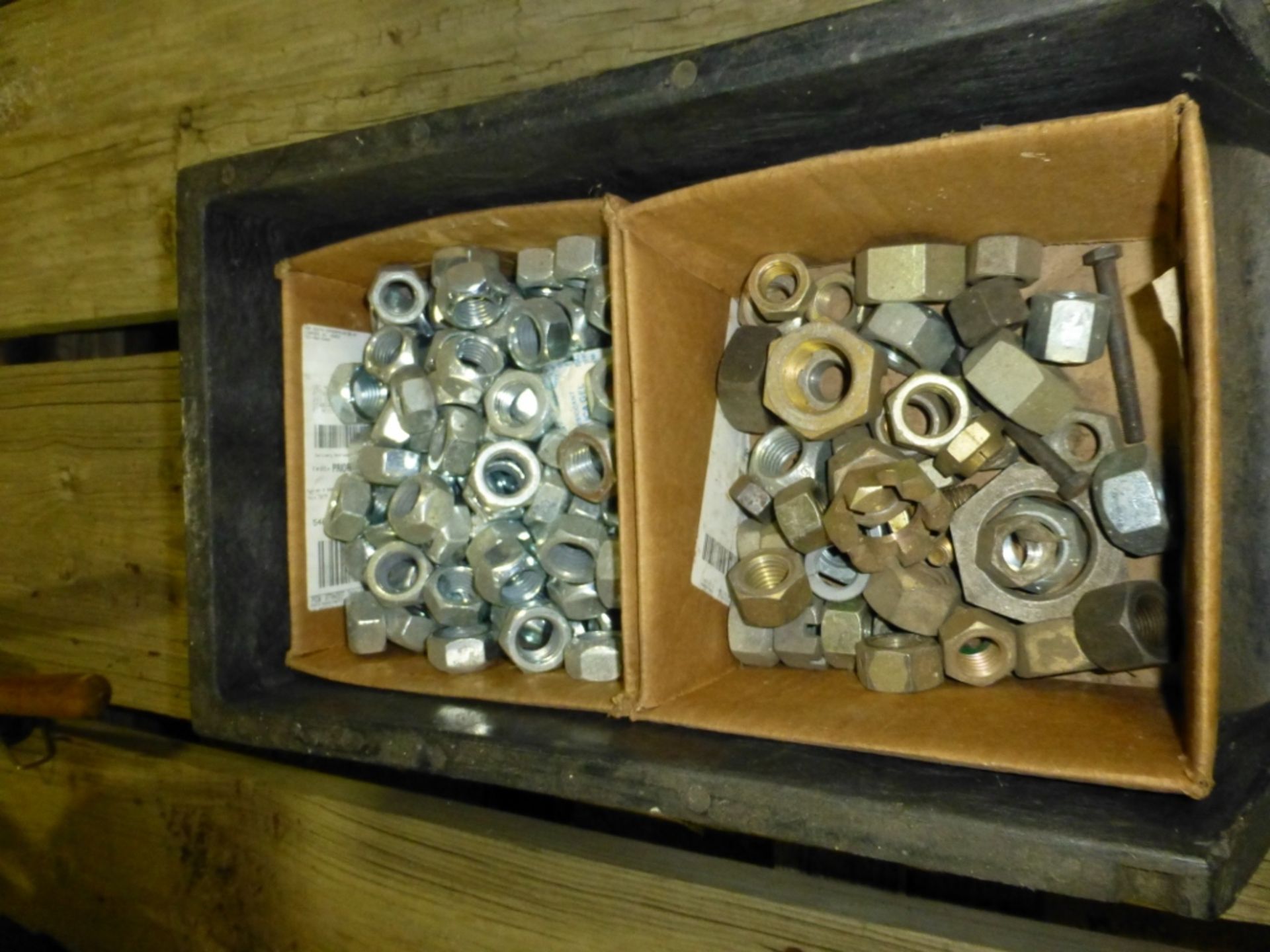 2) containers, nuts, washers - Image 2 of 3