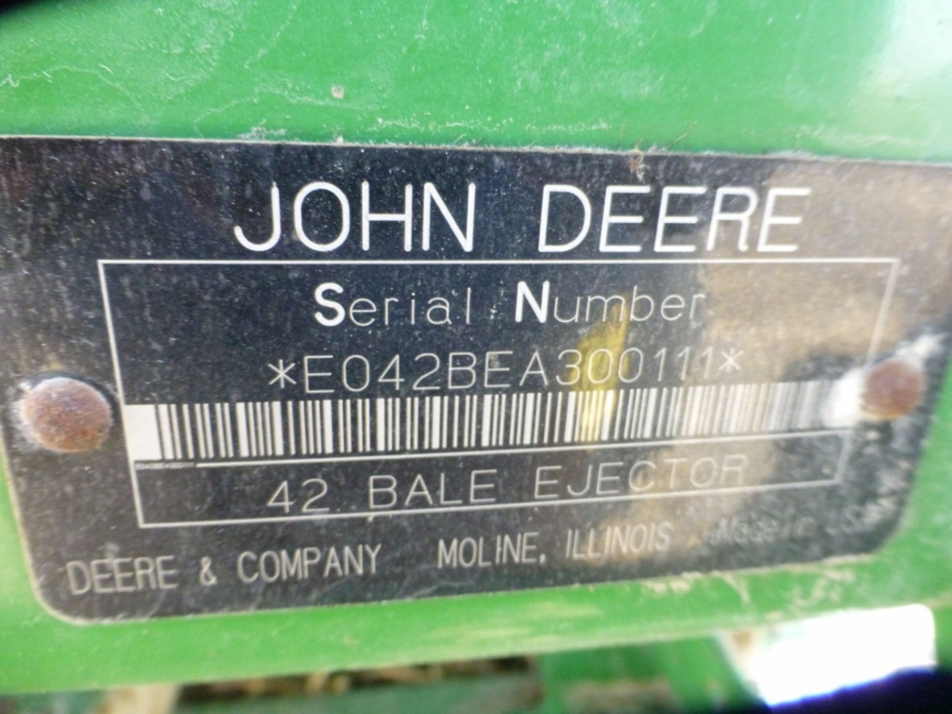 John Deere 346 baler w/ model 42 kicker - Image 12 of 13