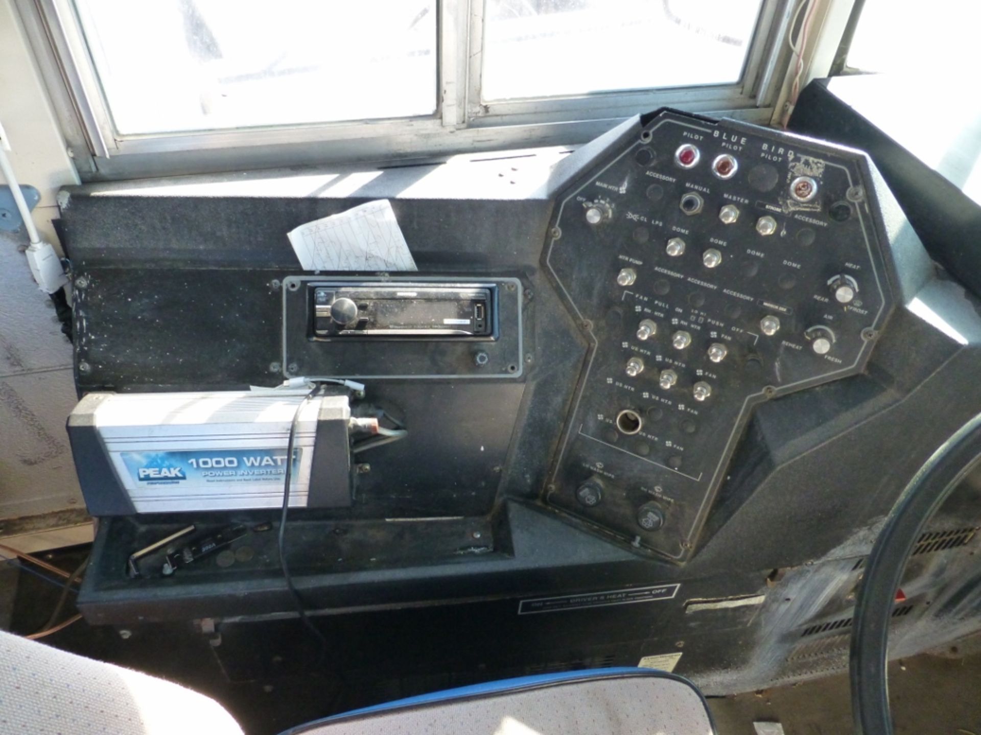 1997 Ford Party bus, licensed as RV, automatic, diesel engine. Side seating, bar in the back, 153, - Image 13 of 19