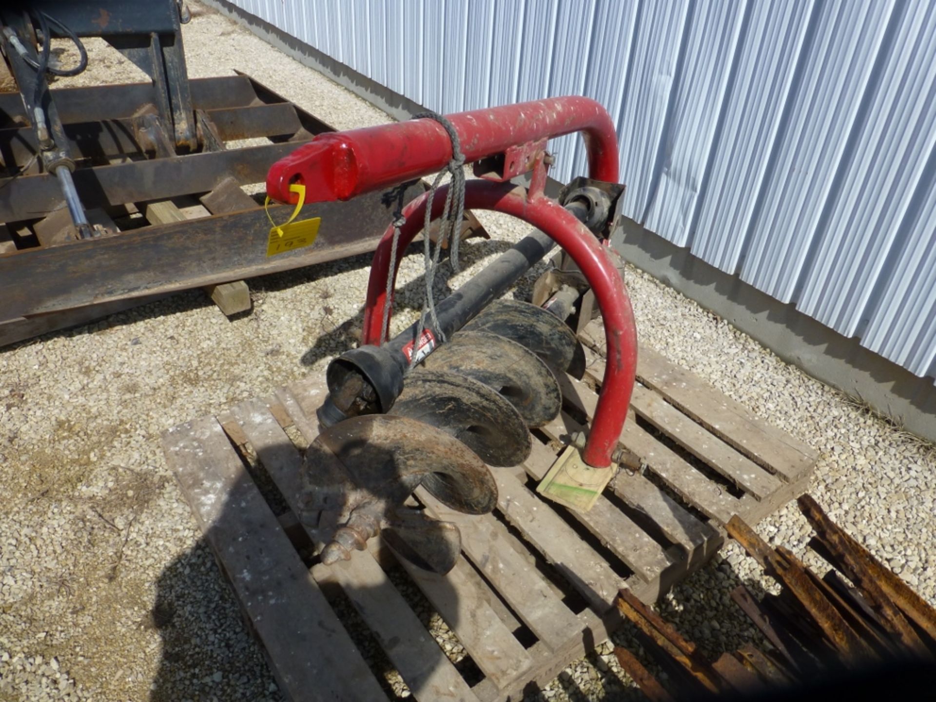 3-pt. Post Hole auger, 14" auger - Image 2 of 3