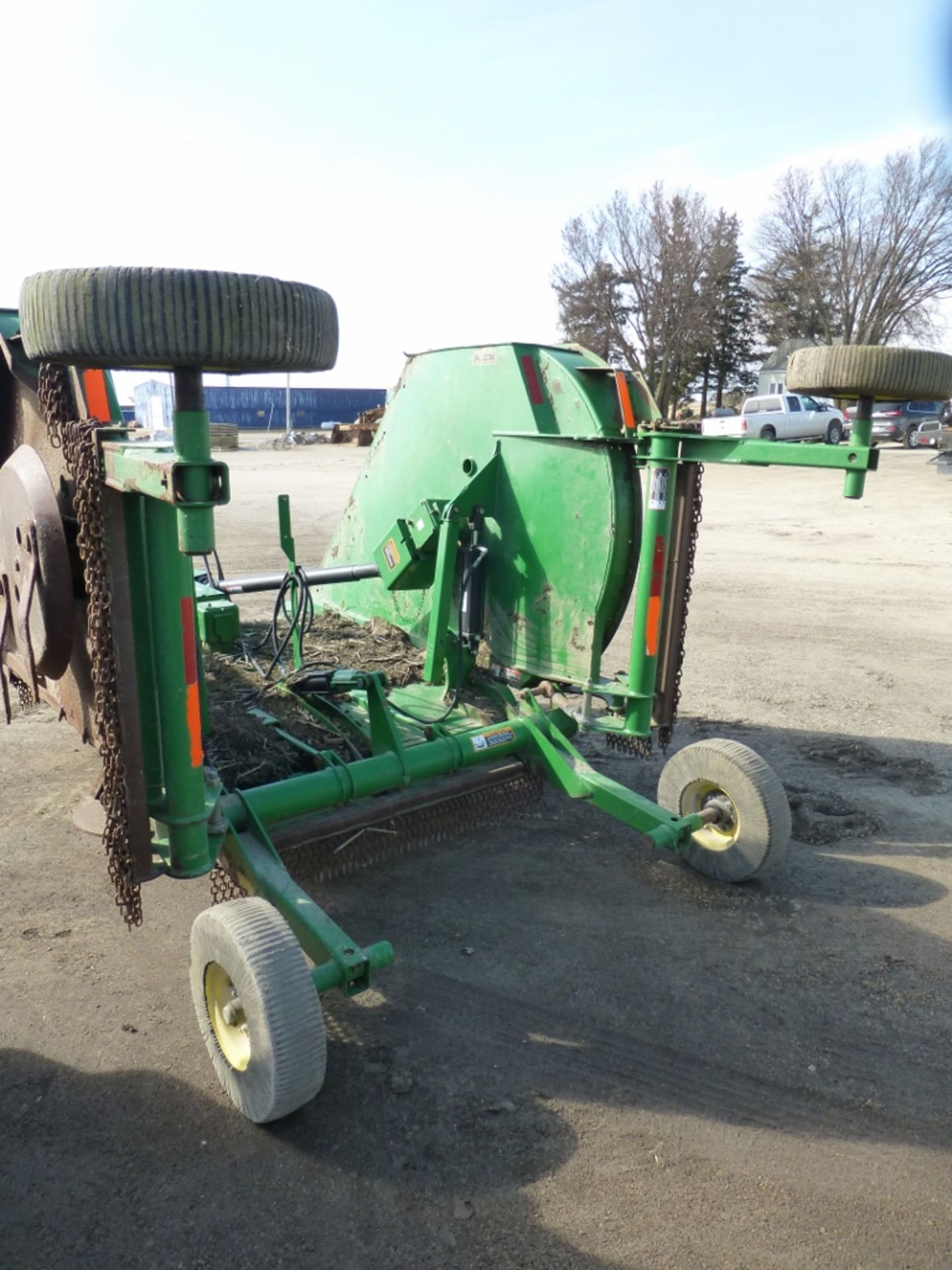 John Deere H15 bat wing mower - Image 3 of 9