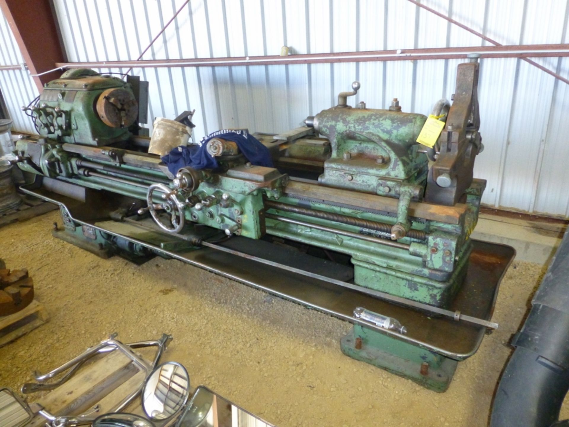 Monarch Lathe, 3 phase, 72" bed, comes with 3 chucks