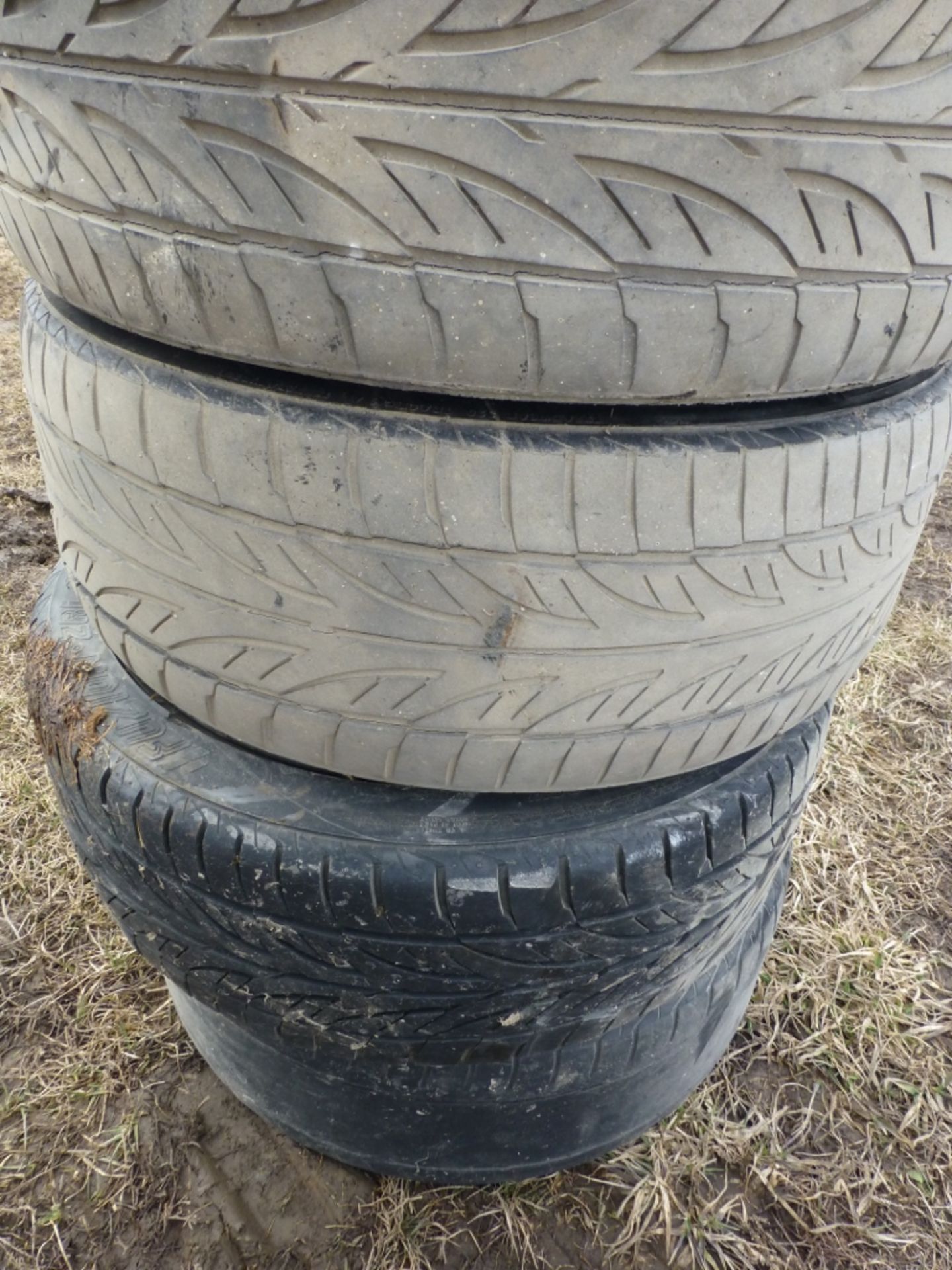 (4) 225/40 R13 10 Pro tires/rims - Image 2 of 3