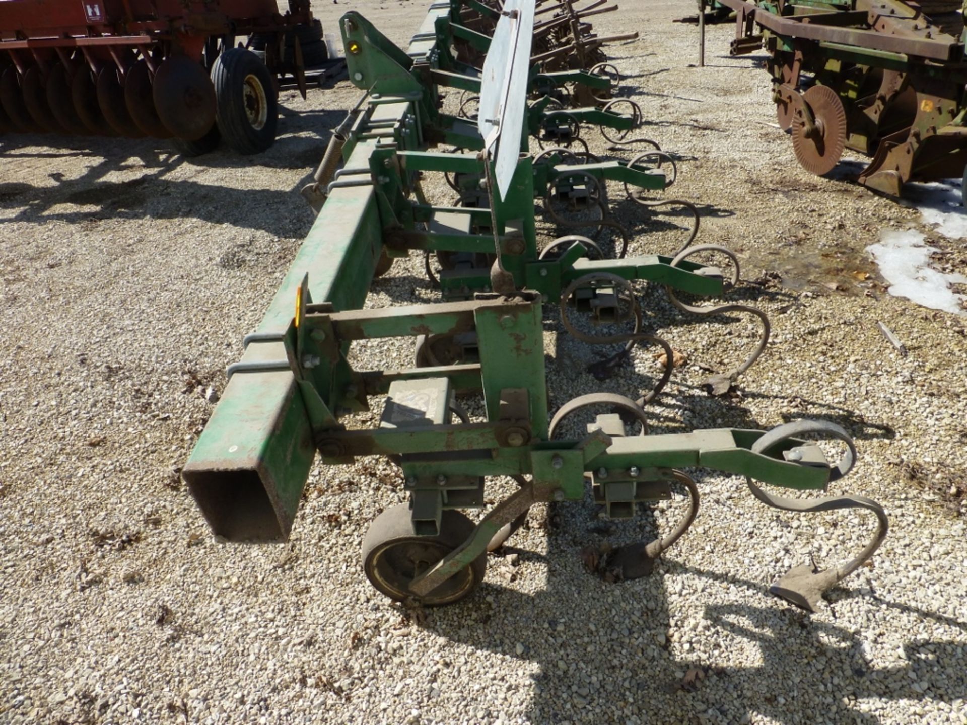 4 row, 3 pt cultivator, danish tine - Image 3 of 5