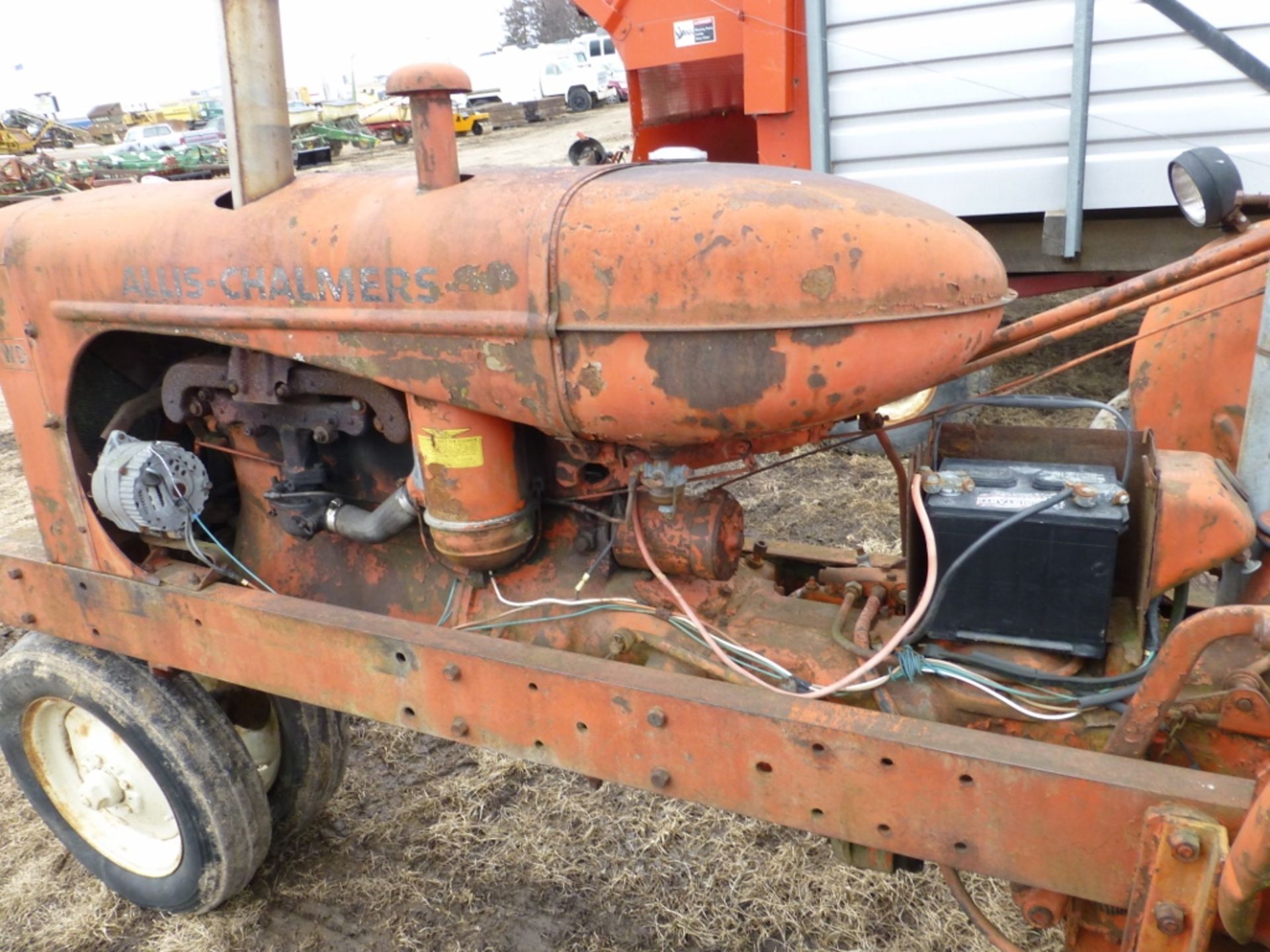 Allis-Chalmers WD tractor - Image 3 of 6