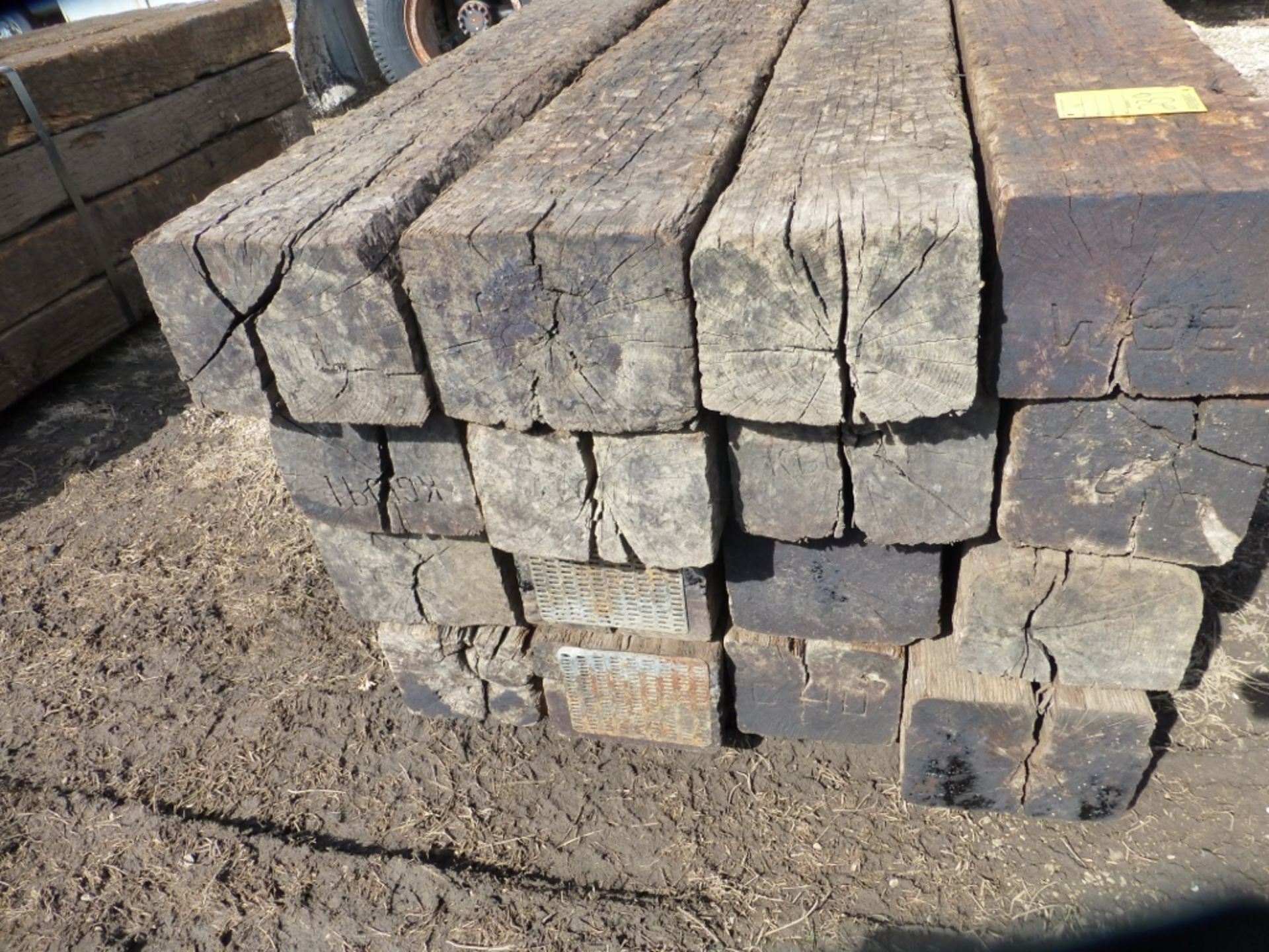 (16) Railroad ties, 16x$ - Image 2 of 2