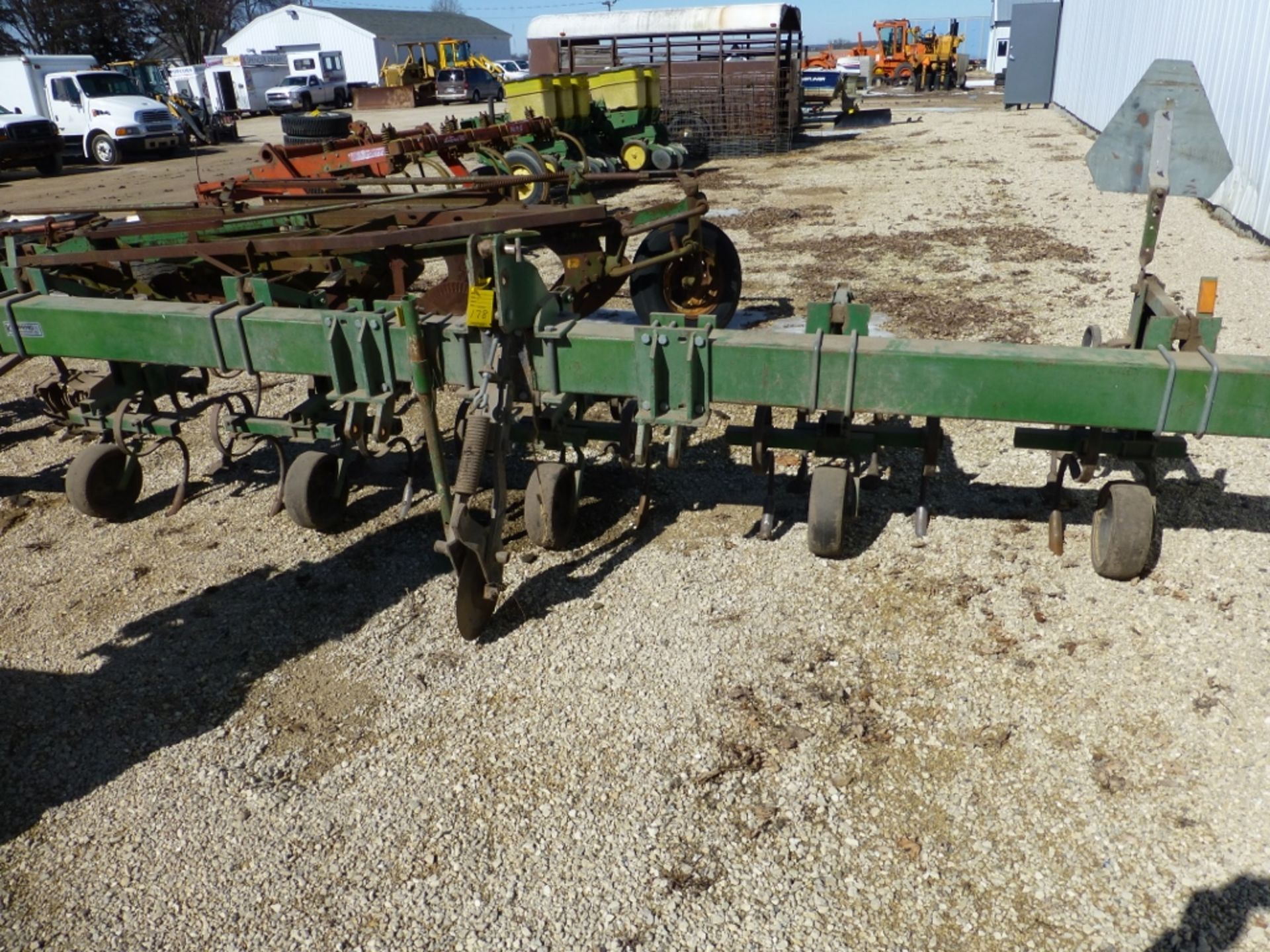 4 row, 3 pt cultivator, danish tine - Image 2 of 5