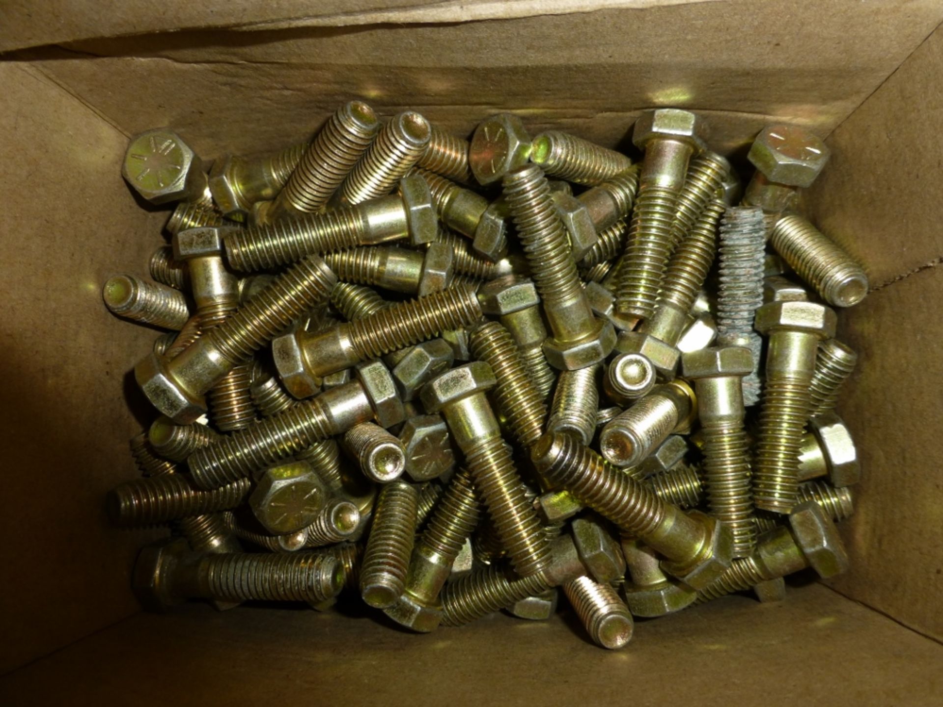 (6) boxes various size bolts - Image 2 of 4