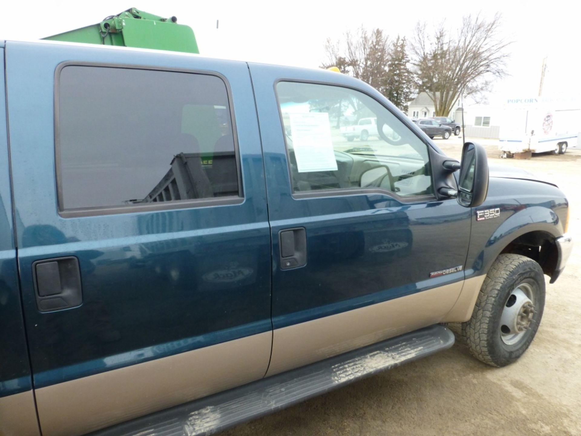 1999 Ford F350 Lariat Crew Cab, 4x4, 7.3 Diesel engine, 208,897 unverified miles, w/ utility bed. - Image 18 of 22