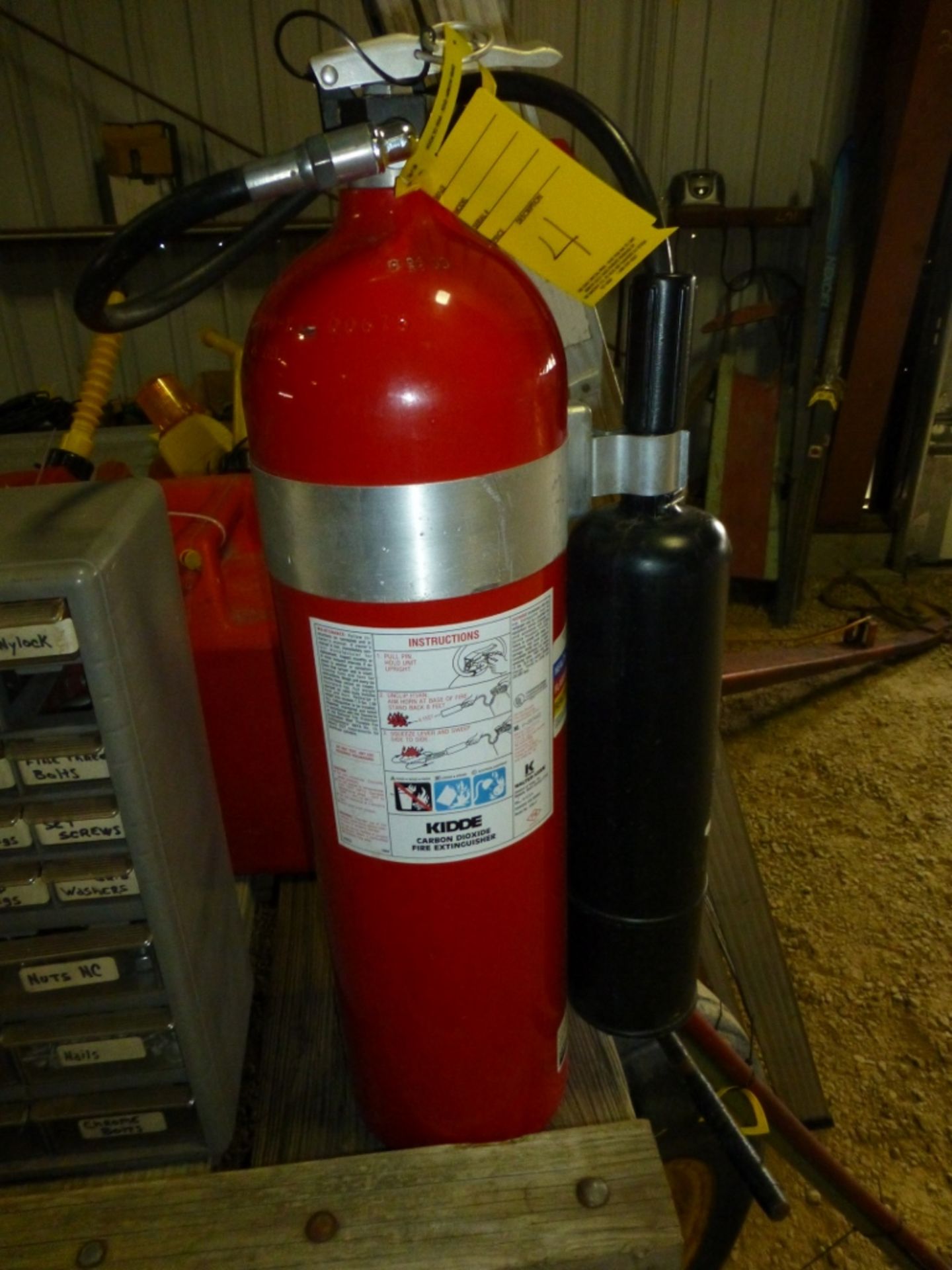 Large kidde fire extinguisher