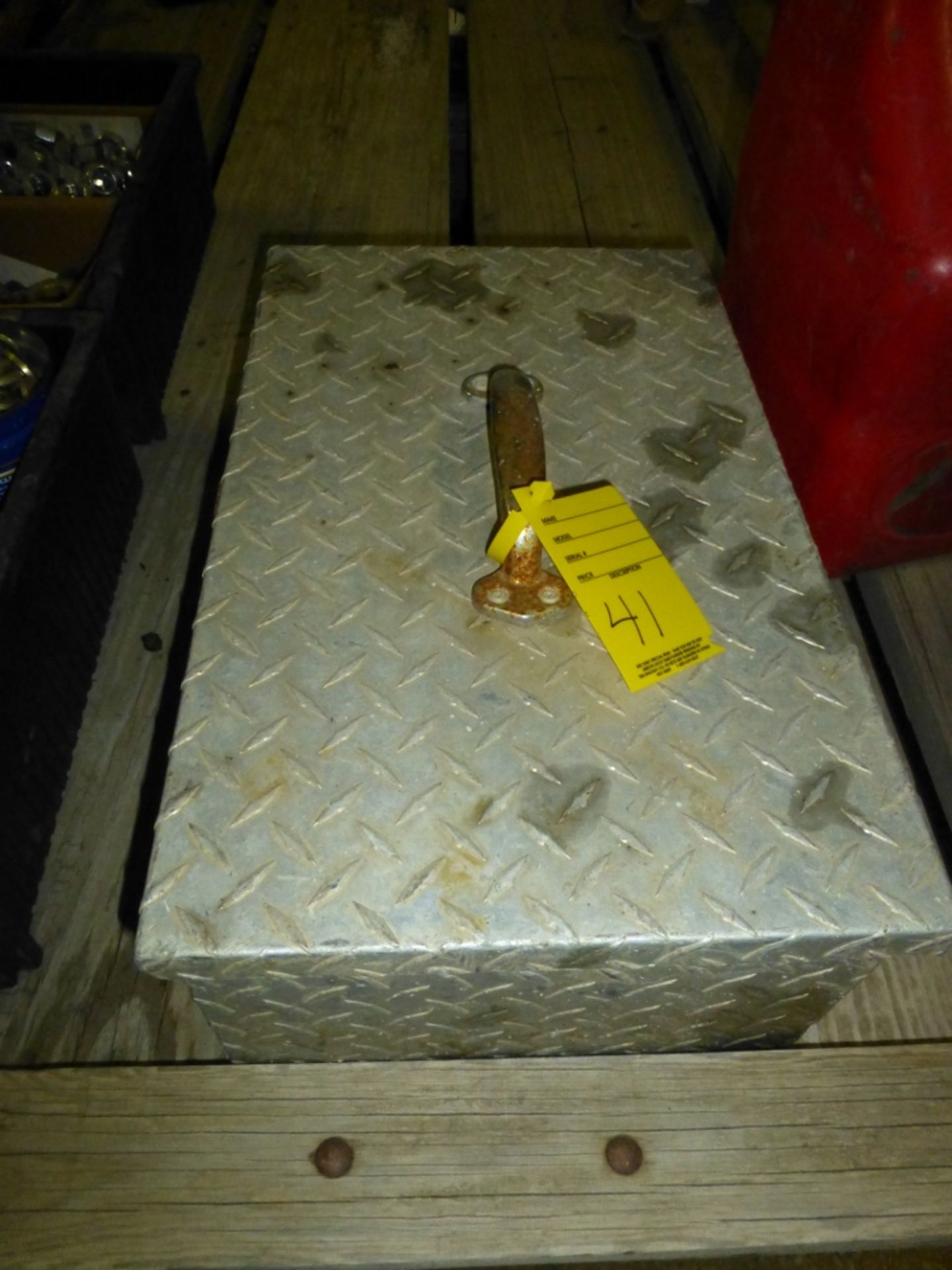 Small metal toolbox