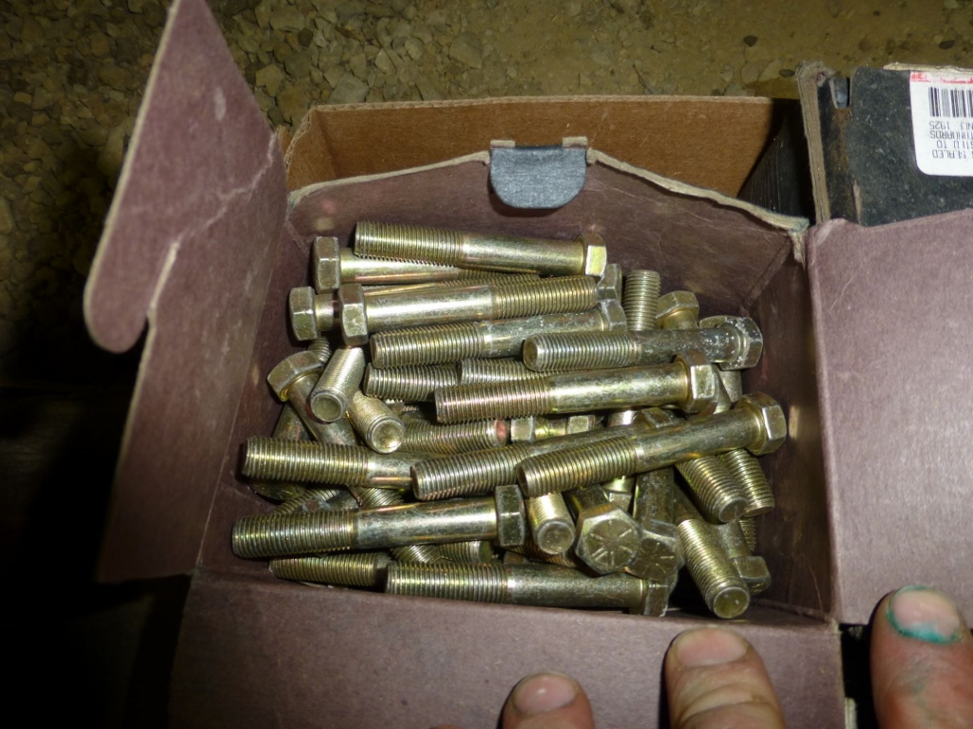 (6) boxes various size bolts - Image 3 of 4