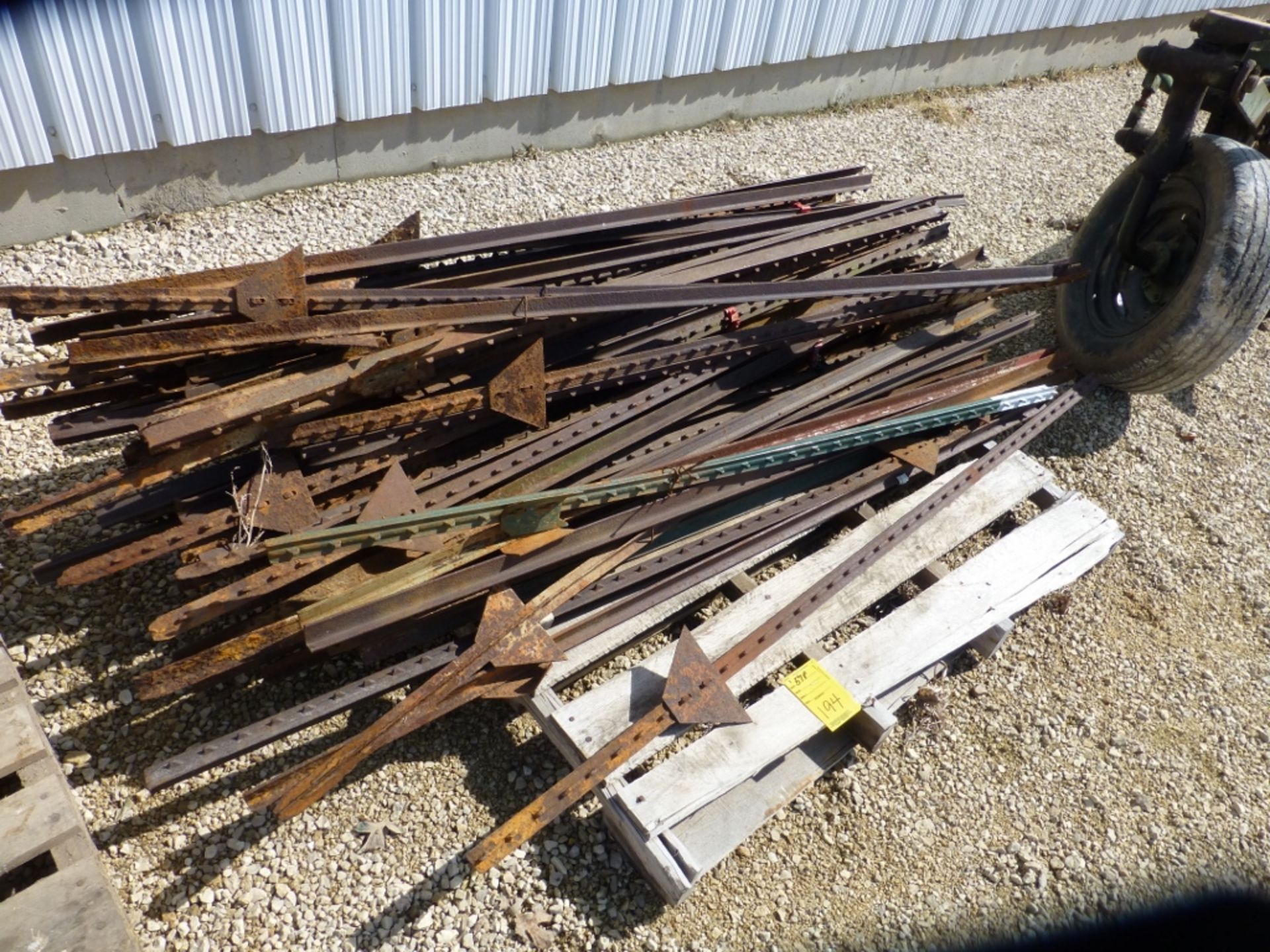 Pile of 6' T-Posts, approx. 57 count
