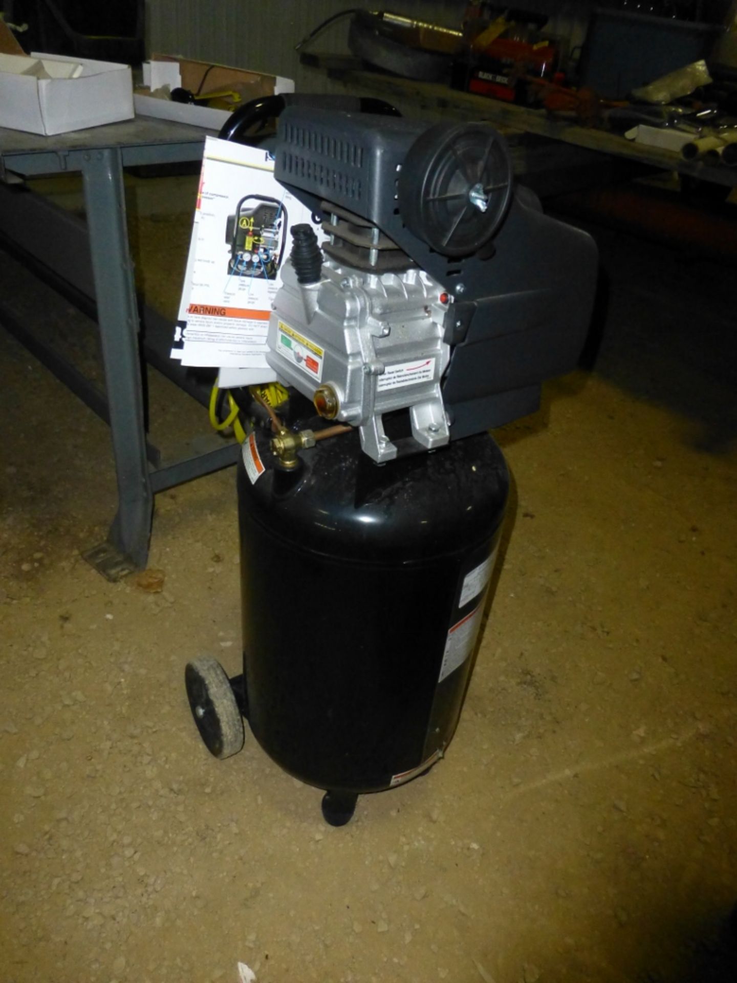 Brute upright air compressor - Image 2 of 4