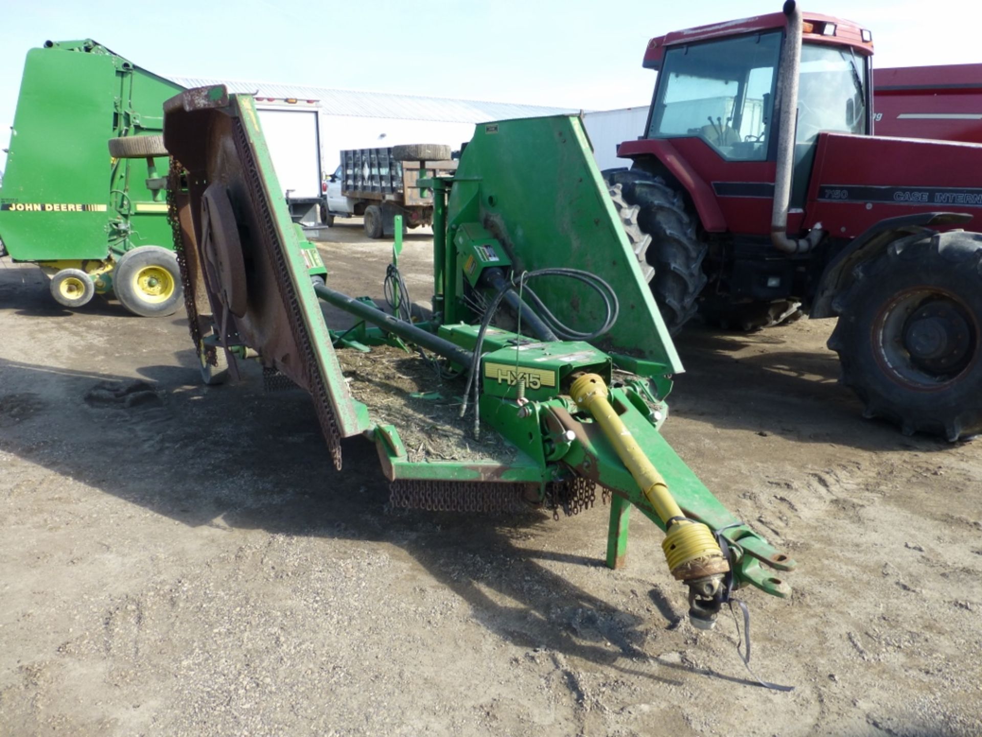 John Deere H15 bat wing mower