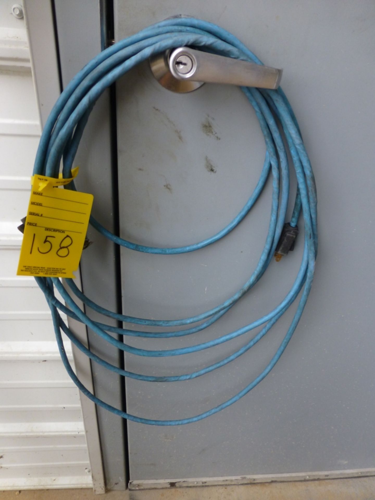 Blue extension cord