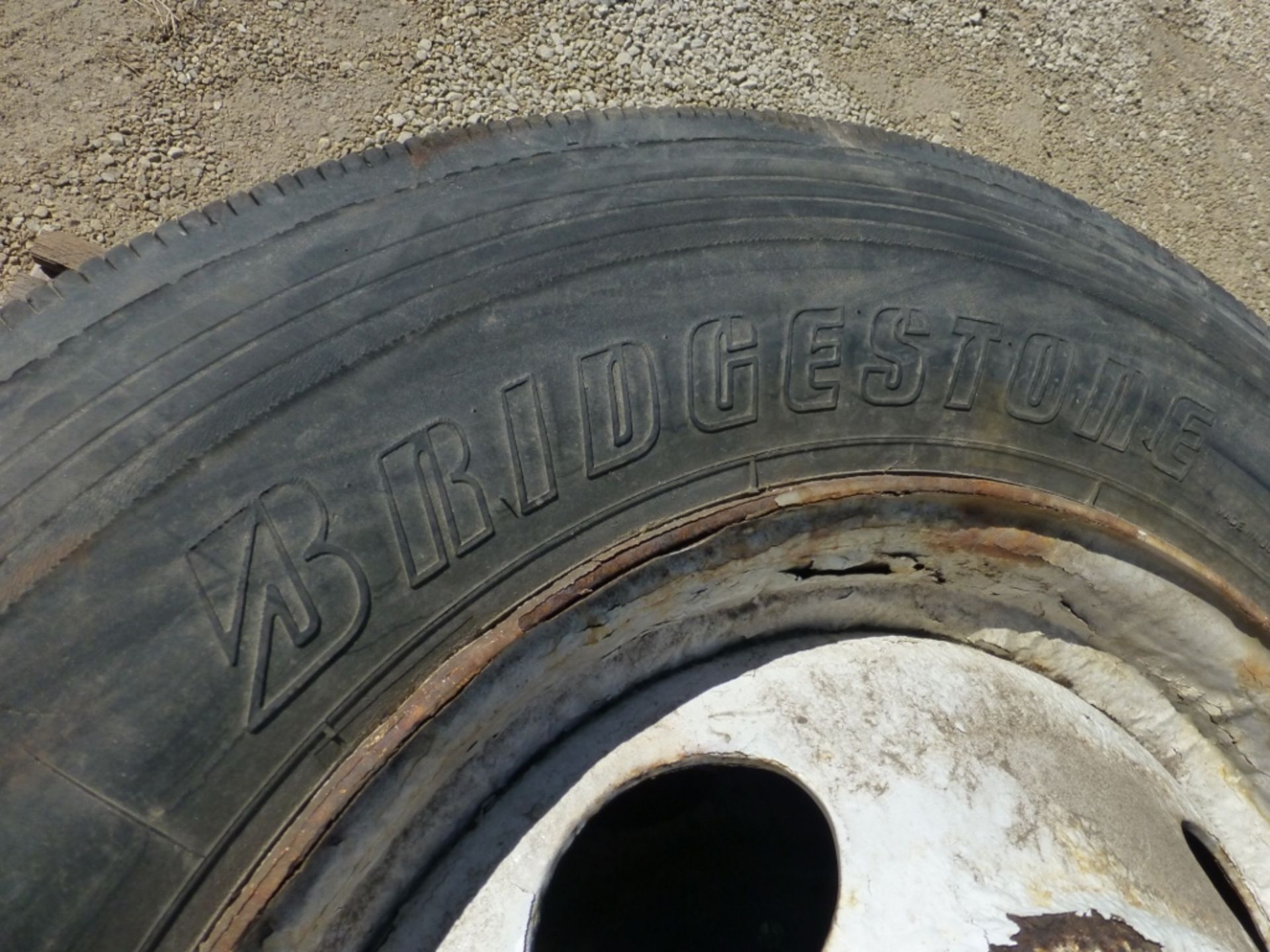 (4) 225/70R19.5 tires/wheels - Image 7 of 7