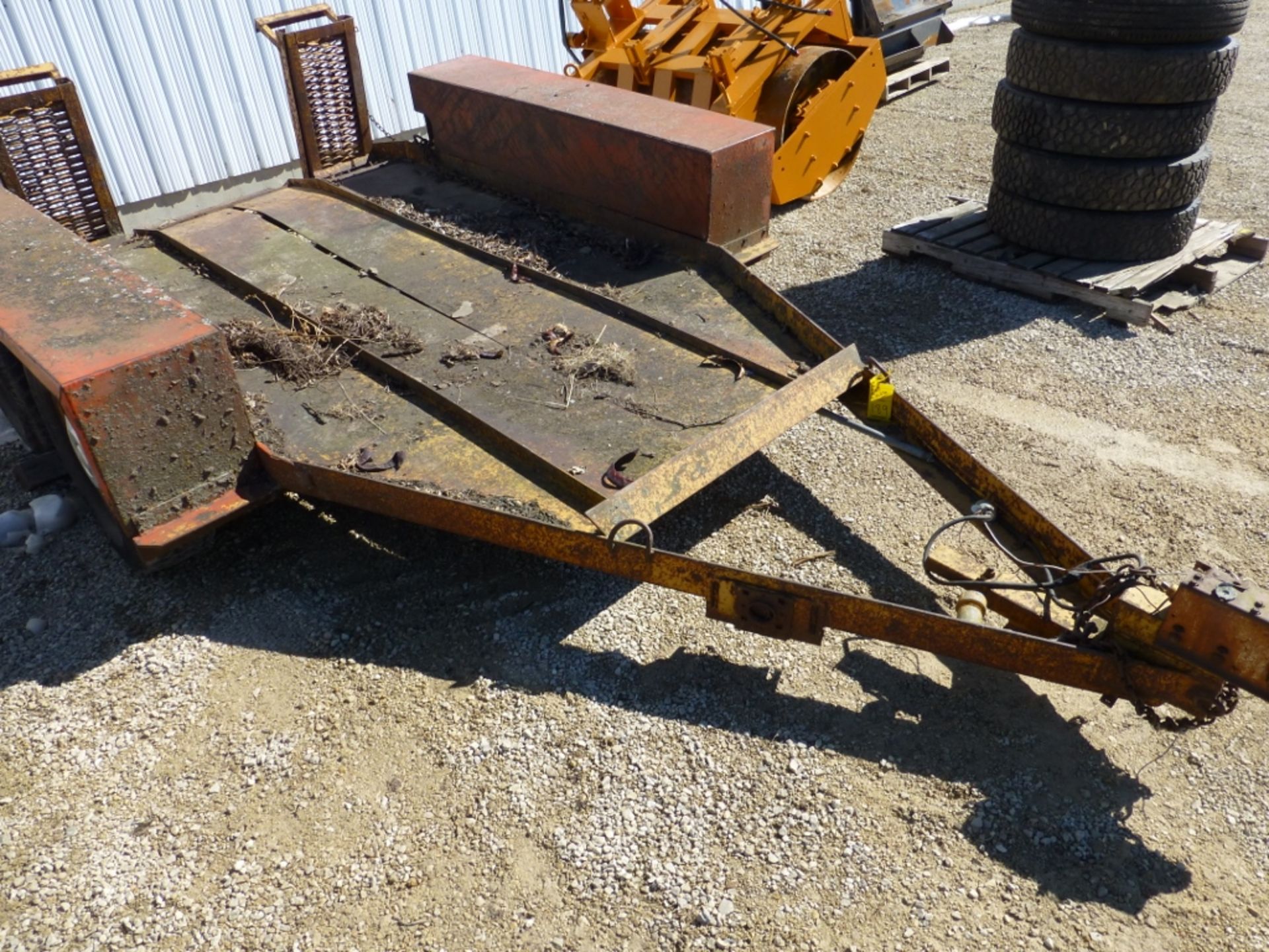 Skidsteer trailer, surge brakes, no title