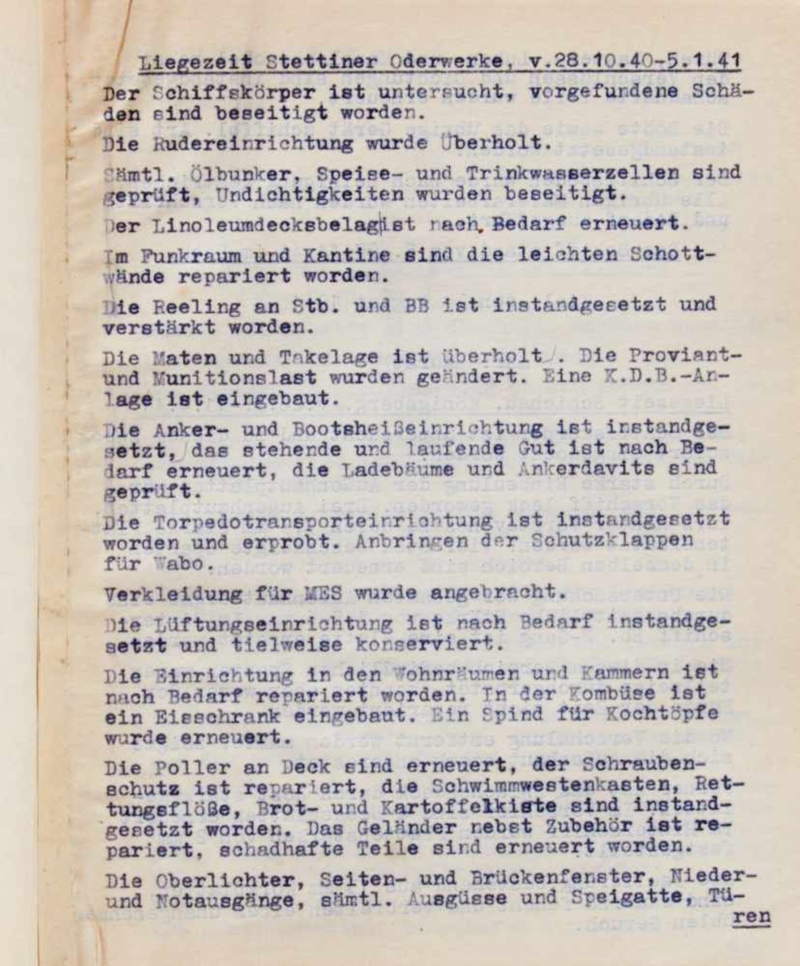 Marine- "Schiffsbuch II für (T. 153) 'Eduard Jungmann'". (Deckeltitel).Deutsche Handschrift auf - Bild 4 aus 5