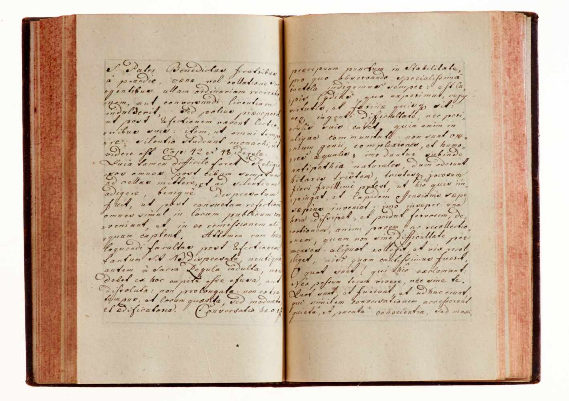 Birgitten- Augustinerregel und Statuten des Birgittenordens. Deutsche Handschrift auf Papier. - Bild 6 aus 6