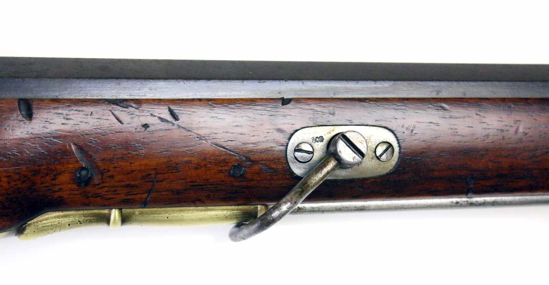 Preussen - Zündnadelbüchse M1865 Nr. 3183, Waffe ist nummerngleich. Vielfach gezogener Oktagonlauf - Bild 18 aus 22
