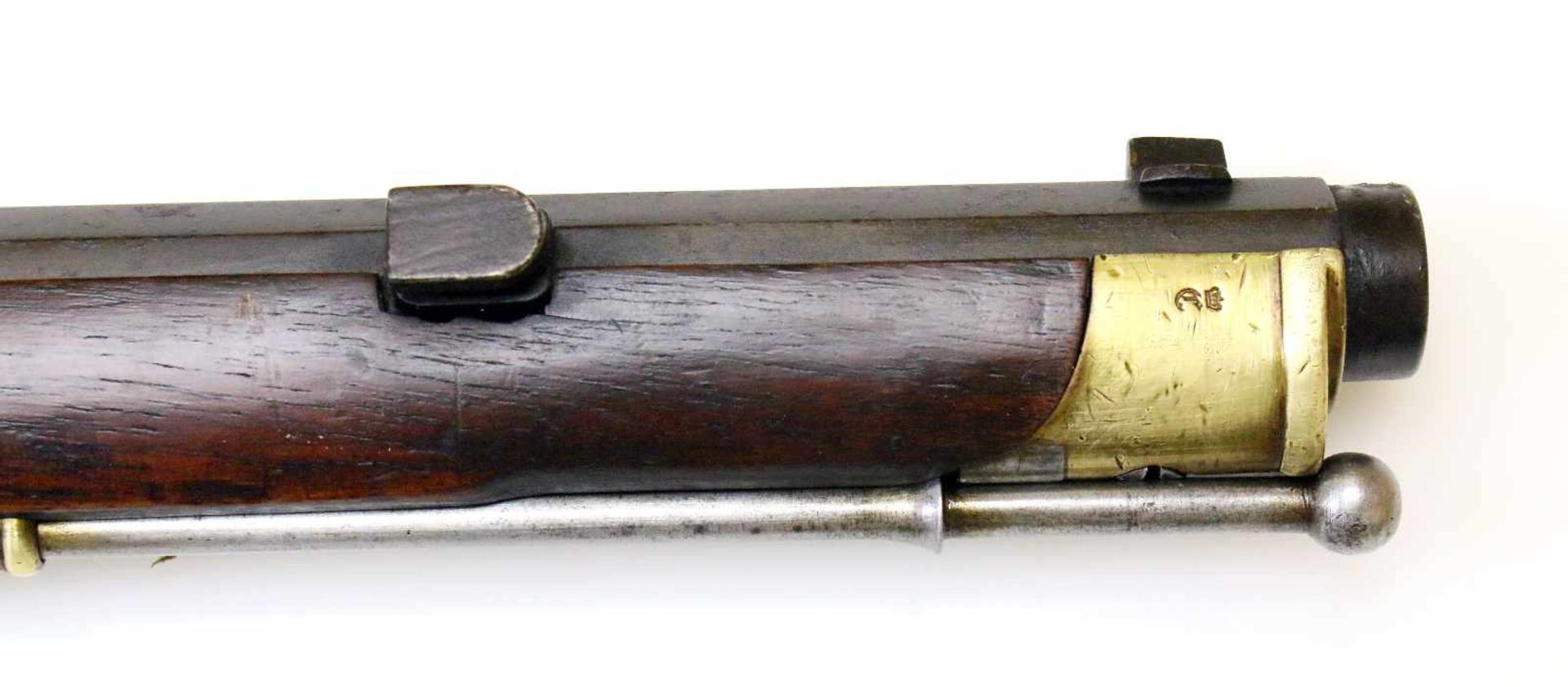 Preussen - Zündnadelbüchse M1865 Nr. 3183, Waffe ist nummerngleich. Vielfach gezogener Oktagonlauf - Bild 17 aus 22