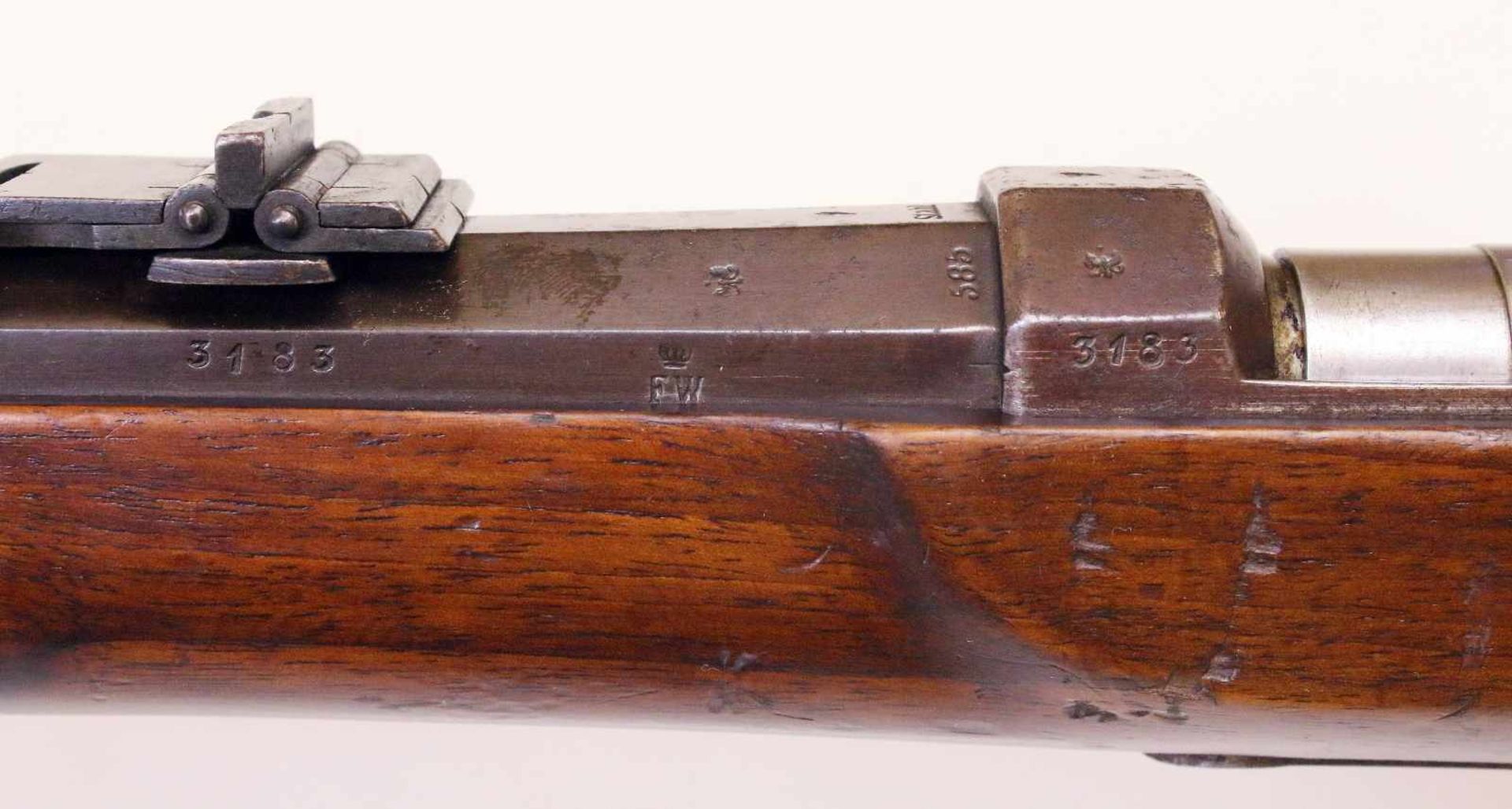Preussen - Zündnadelbüchse M1865 Nr. 3183, Waffe ist nummerngleich. Vielfach gezogener Oktagonlauf - Bild 11 aus 22