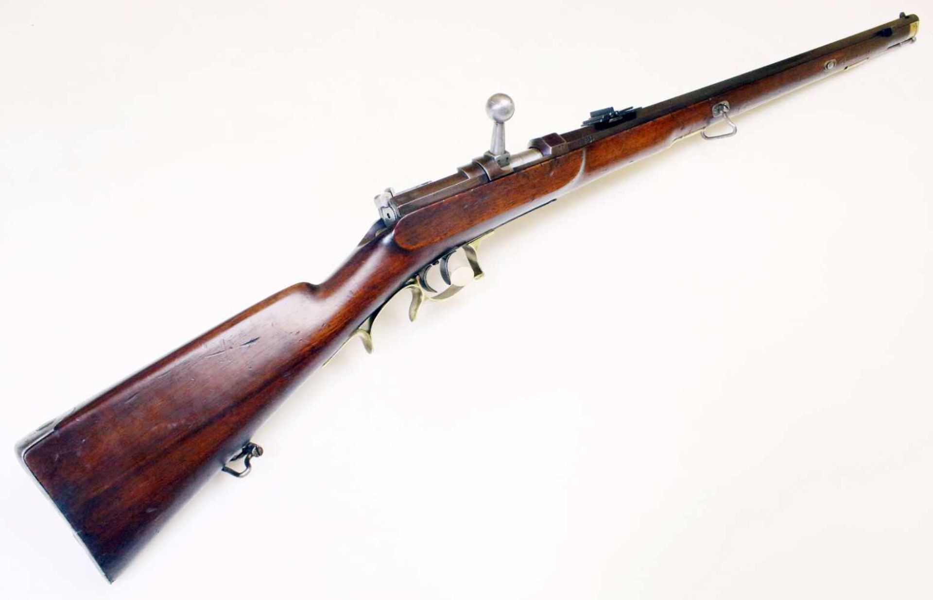 Preussen - Zündnadelbüchse M1865 Nr. 3183, Waffe ist nummerngleich. Vielfach gezogener Oktagonlauf