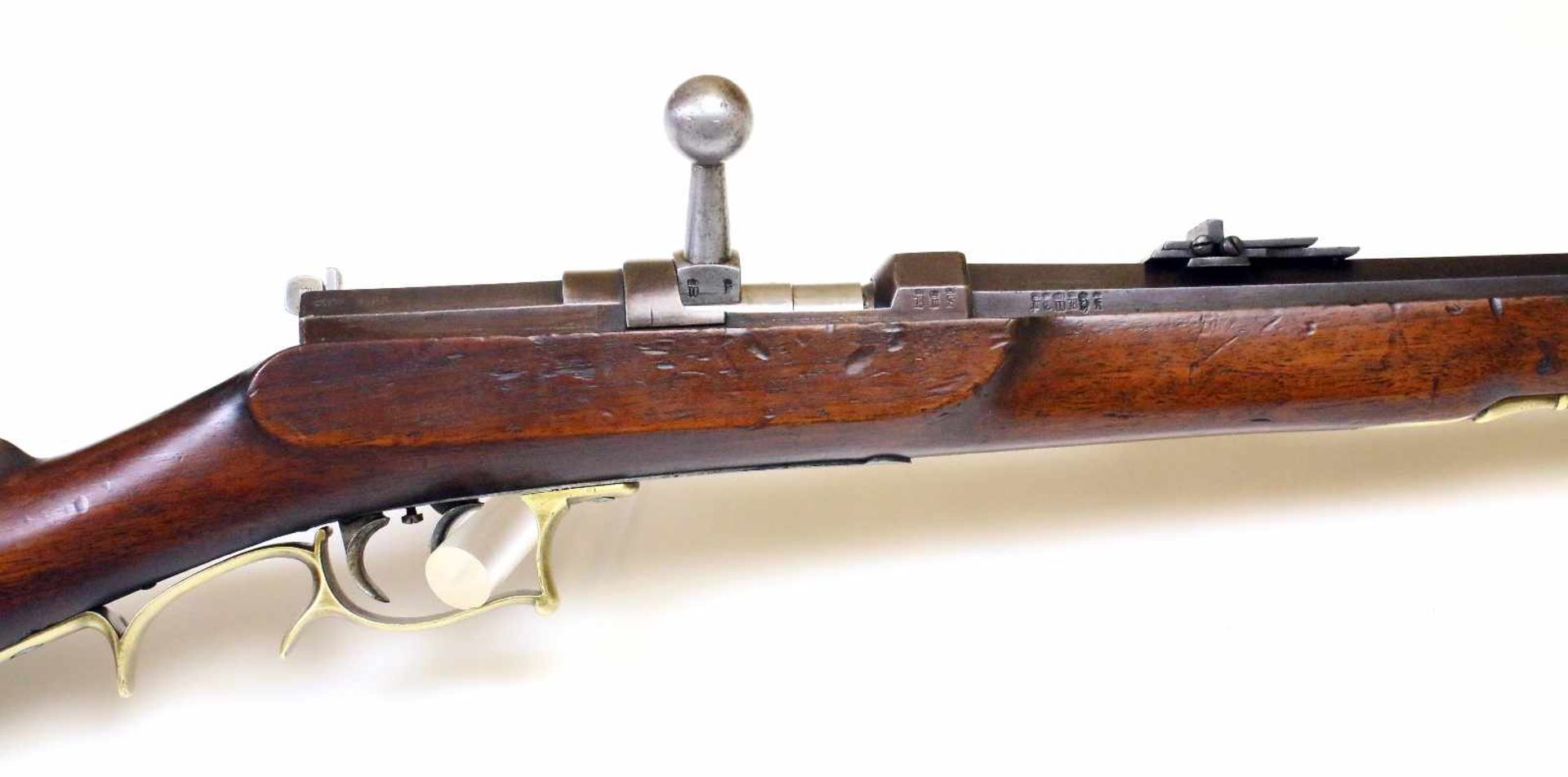 Preussen - Zündnadelbüchse M1865 Nr. 3183, Waffe ist nummerngleich. Vielfach gezogener Oktagonlauf - Bild 2 aus 22