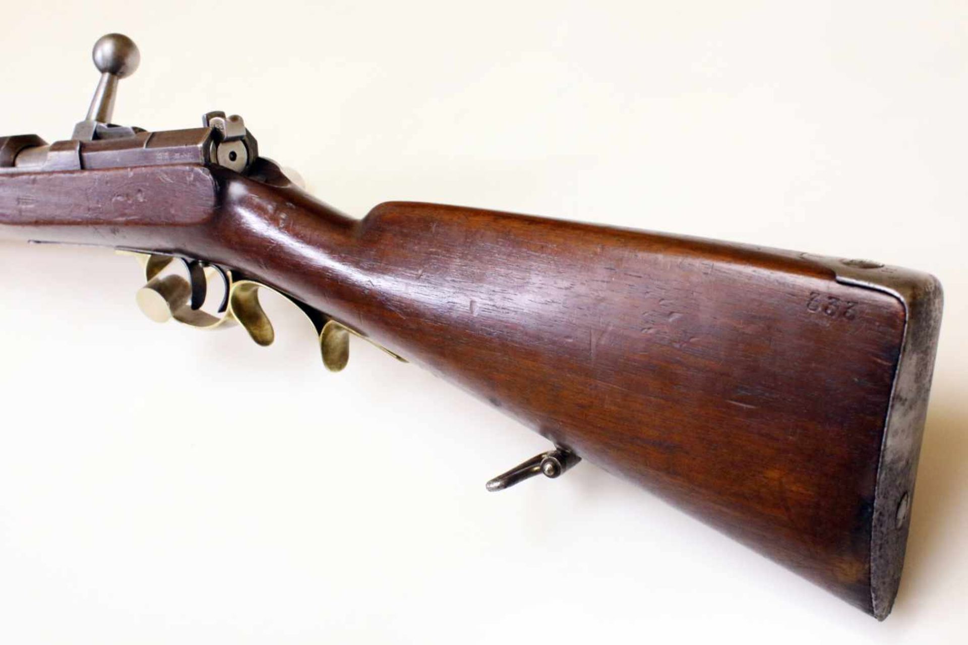 Preussen - Zündnadelbüchse M1865 Nr. 3183, Waffe ist nummerngleich. Vielfach gezogener Oktagonlauf - Bild 9 aus 22