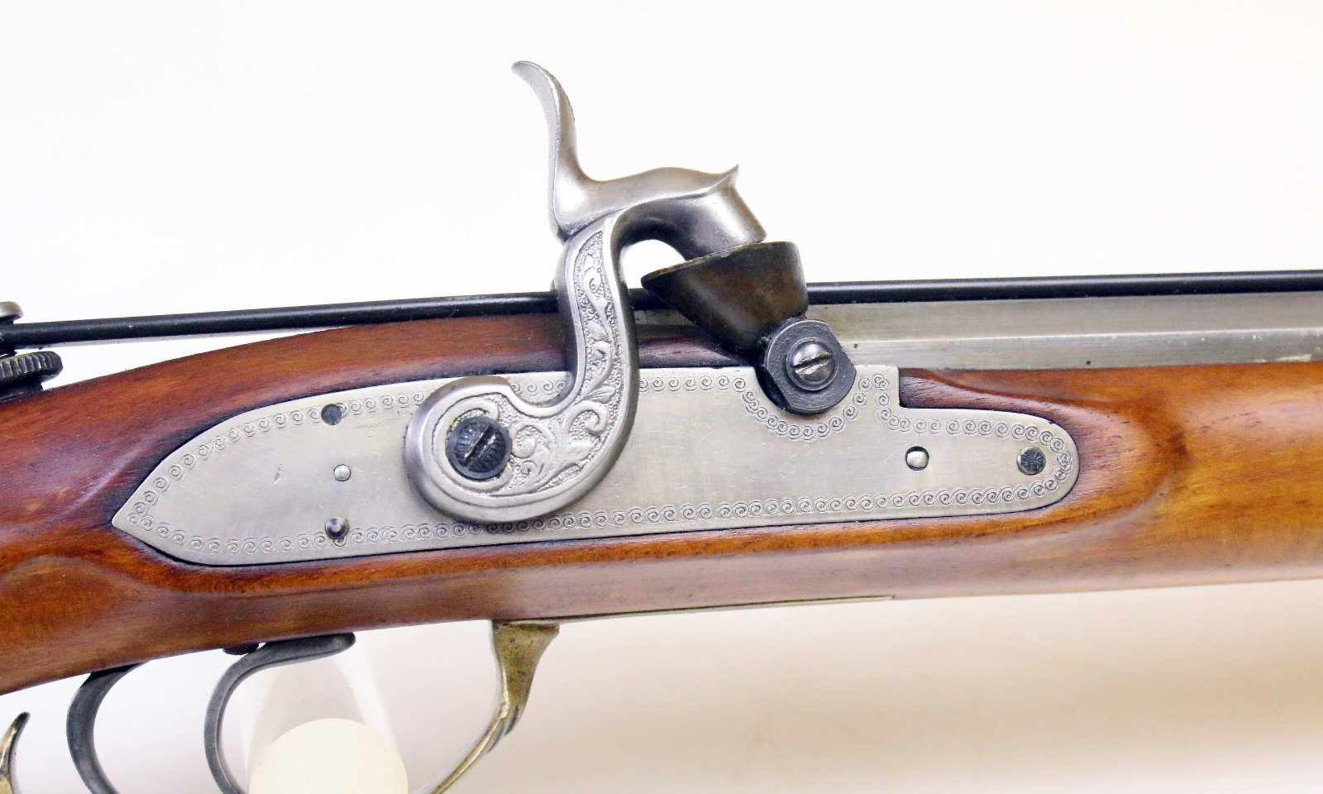 Perkussionsbüchse Replika Arms Inc. Marietta Ohio / Made in Italy Blanker zur Mündung matter - Bild 4 aus 11